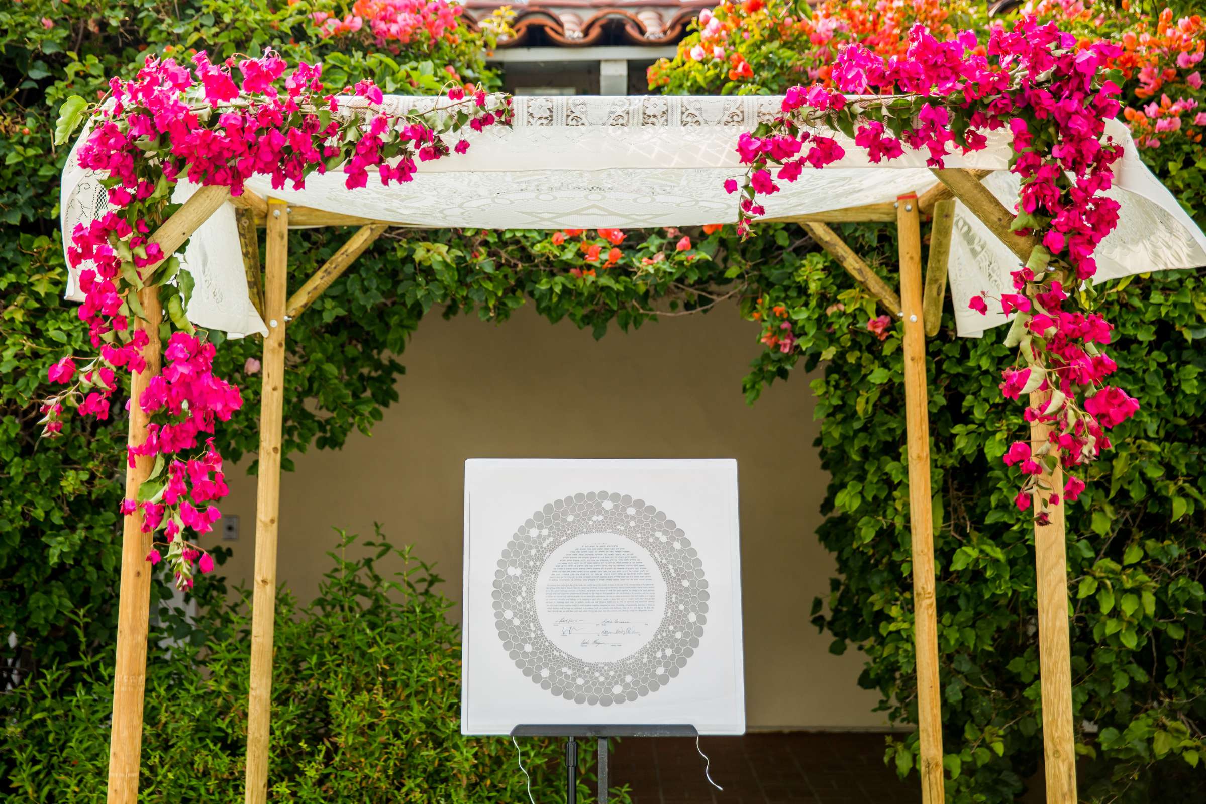 Ketubah at The Inn at Rancho Santa Fe Wedding coordinated by Lauren Balben, Lucia and Rob Wedding Photo #233540 by True Photography