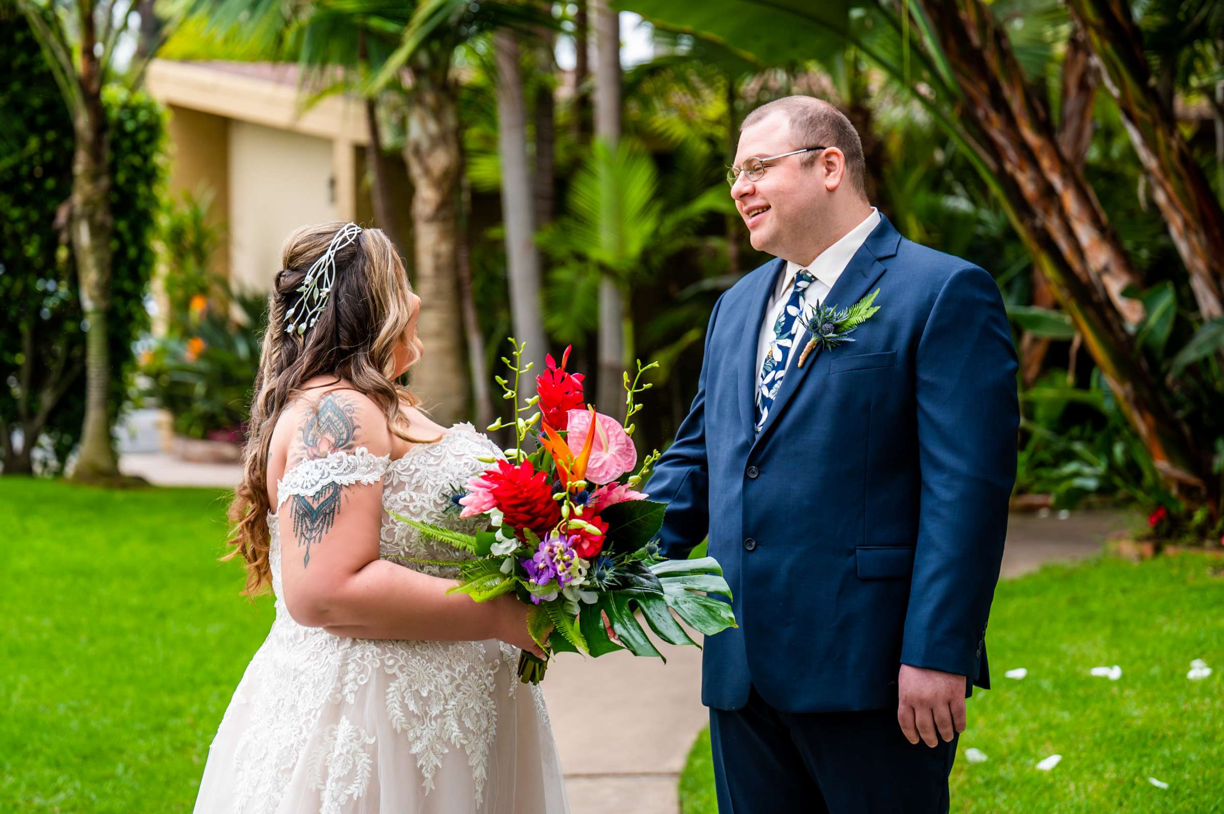Bahia Hotel Wedding coordinated by Blissful Weddings & Co., Natalie and Joe Wedding Photo #10 by True Photography