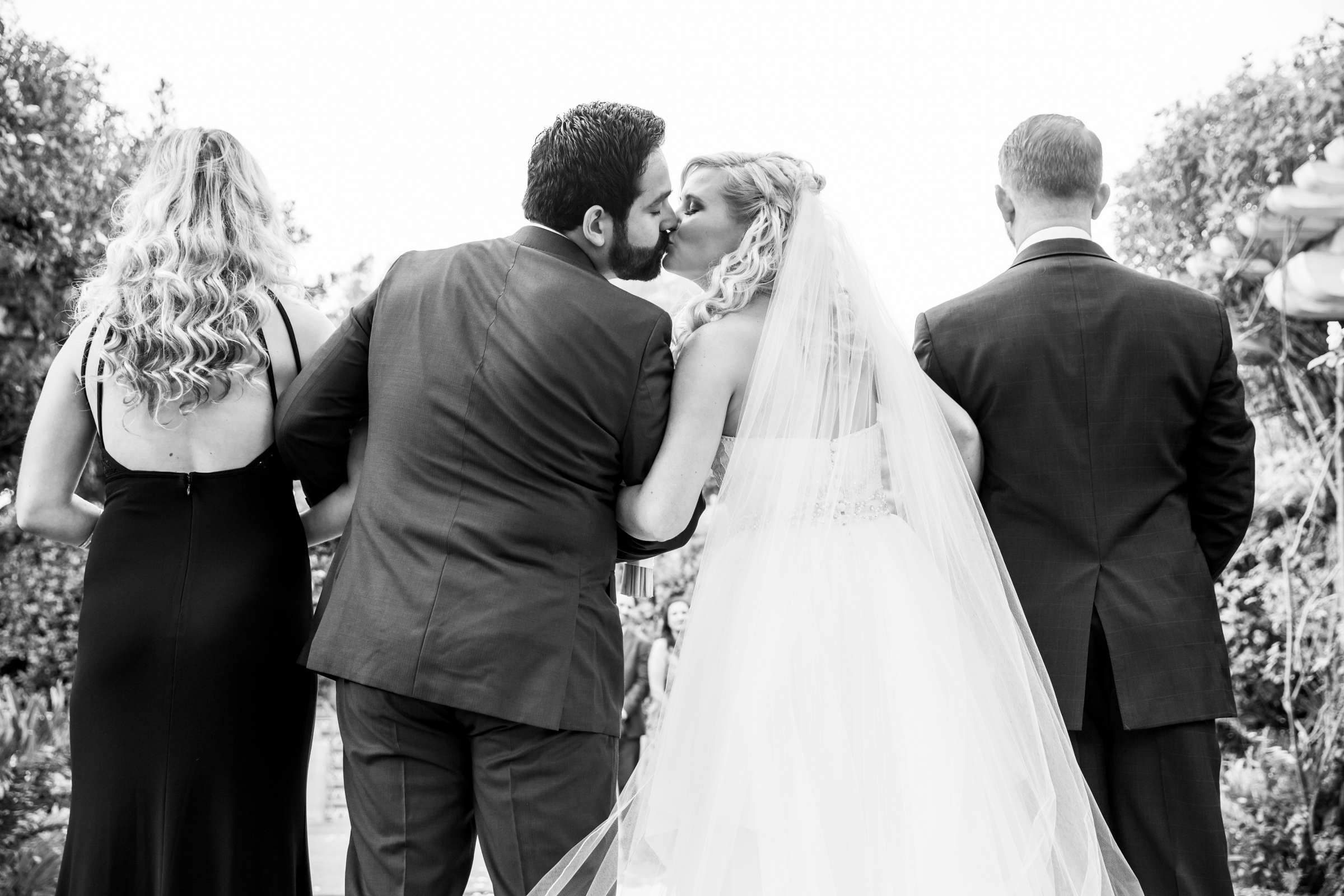 Rancho Valencia Wedding coordinated by Tasteful Tatters, Lacey and Michel Wedding Photo #13 by True Photography