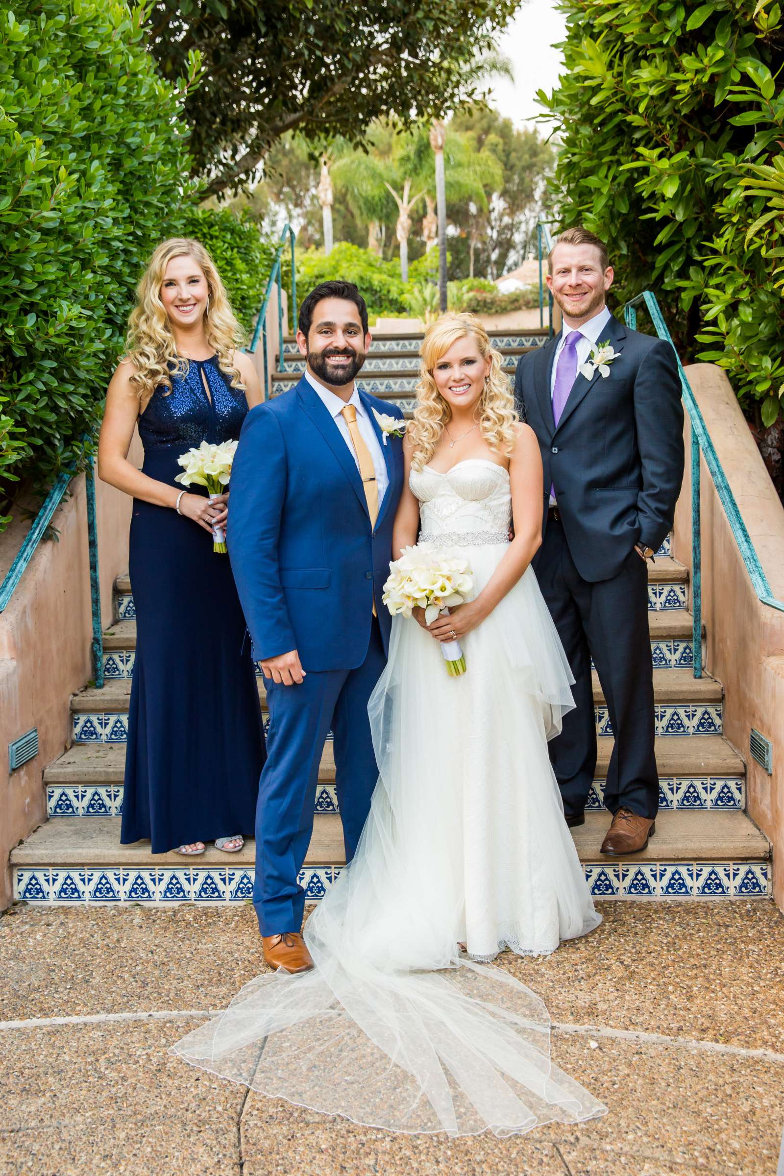 Rancho Valencia Wedding coordinated by Tasteful Tatters, Lacey and Michel Wedding Photo #14 by True Photography