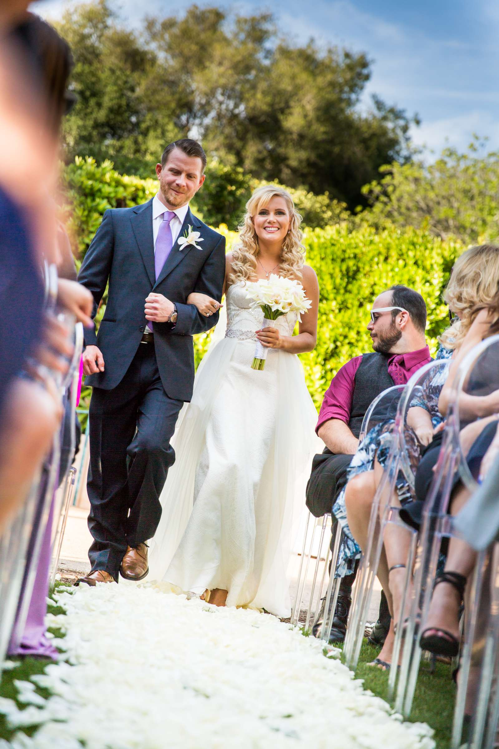 Rancho Valencia Wedding coordinated by Tasteful Tatters, Lacey and Michel Wedding Photo #46 by True Photography