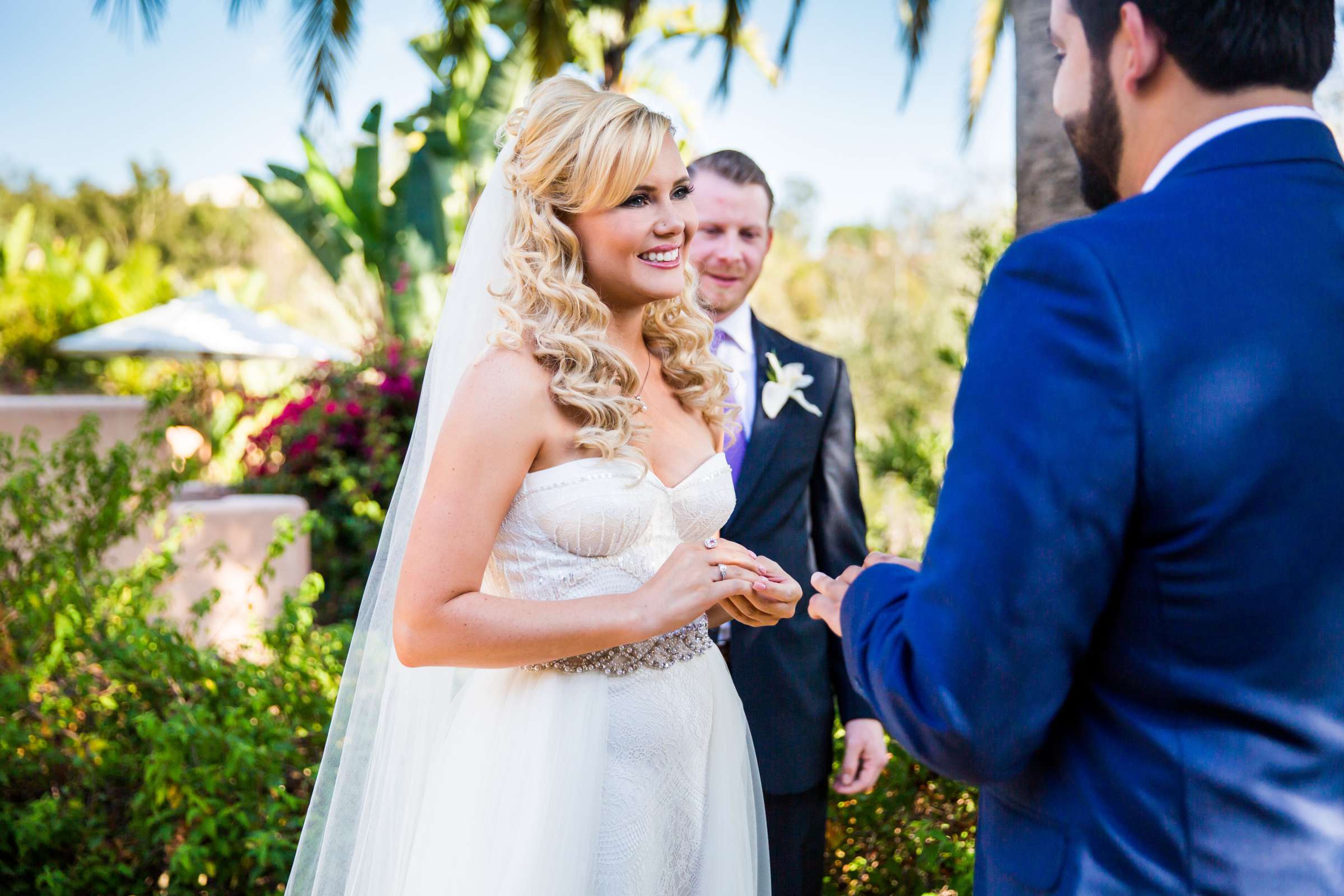 Rancho Valencia Wedding coordinated by Tasteful Tatters, Lacey and Michel Wedding Photo #55 by True Photography