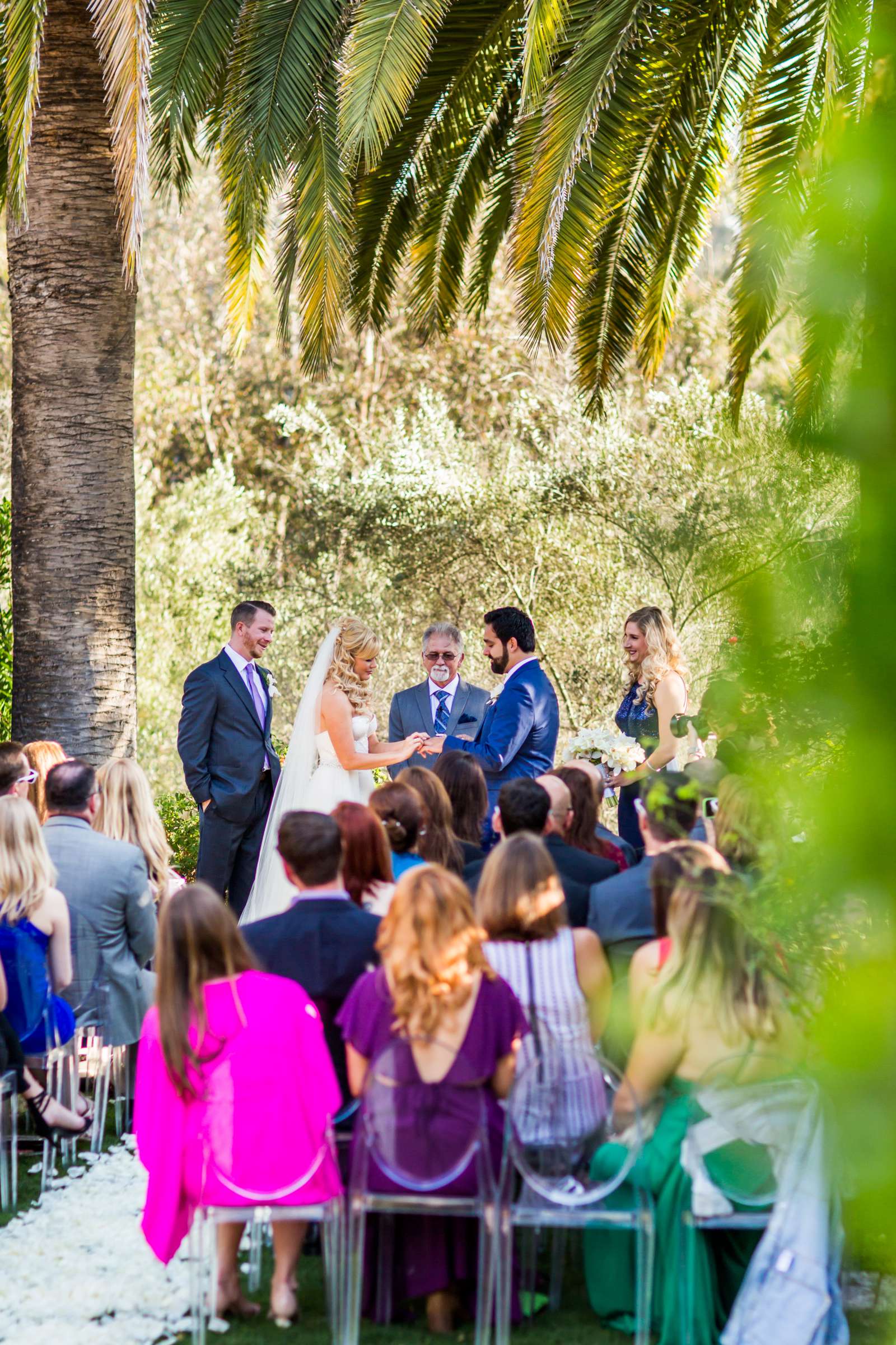 Rancho Valencia Wedding coordinated by Tasteful Tatters, Lacey and Michel Wedding Photo #56 by True Photography