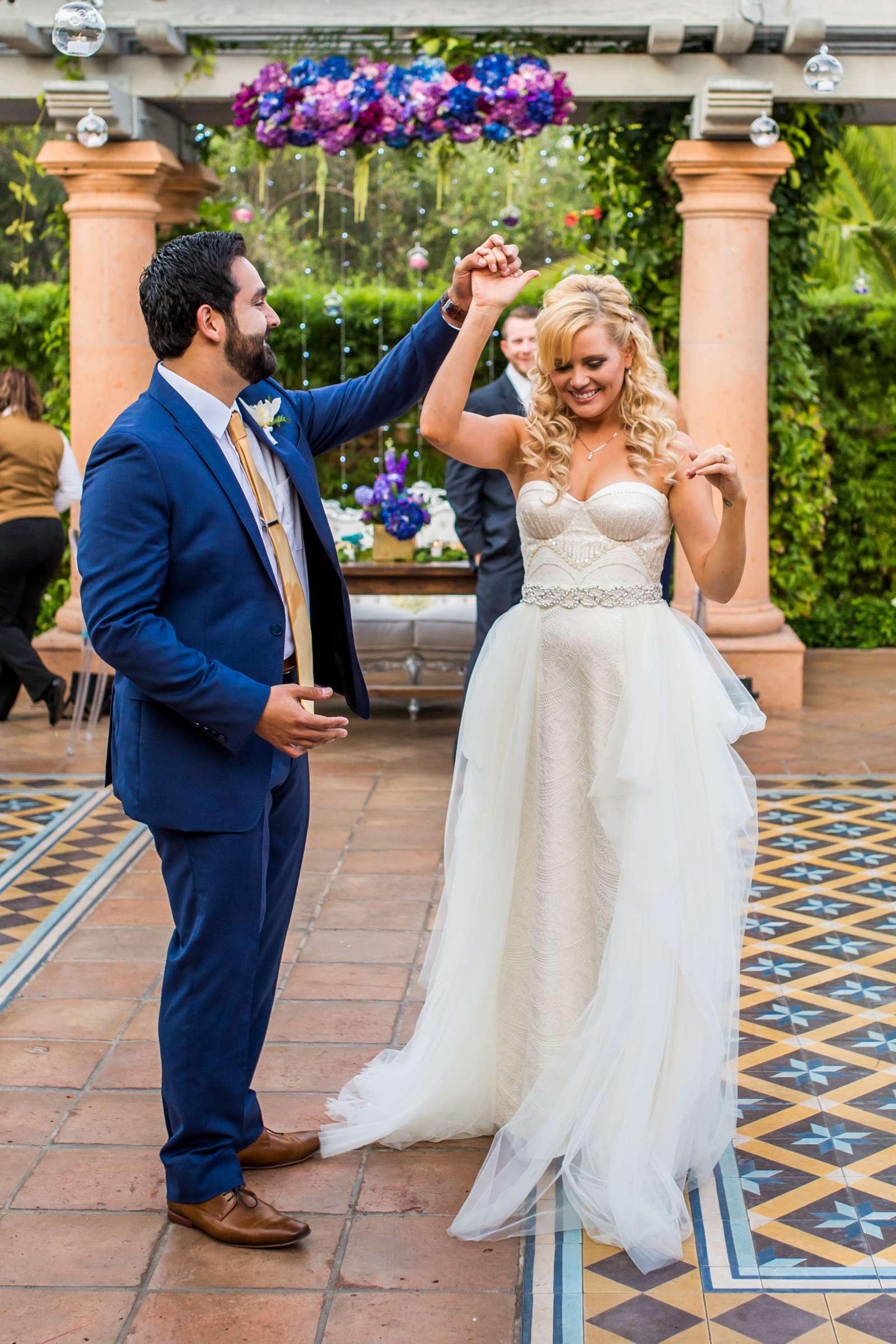 Rancho Valencia Wedding coordinated by Tasteful Tatters, Lacey and Michel Wedding Photo #97 by True Photography