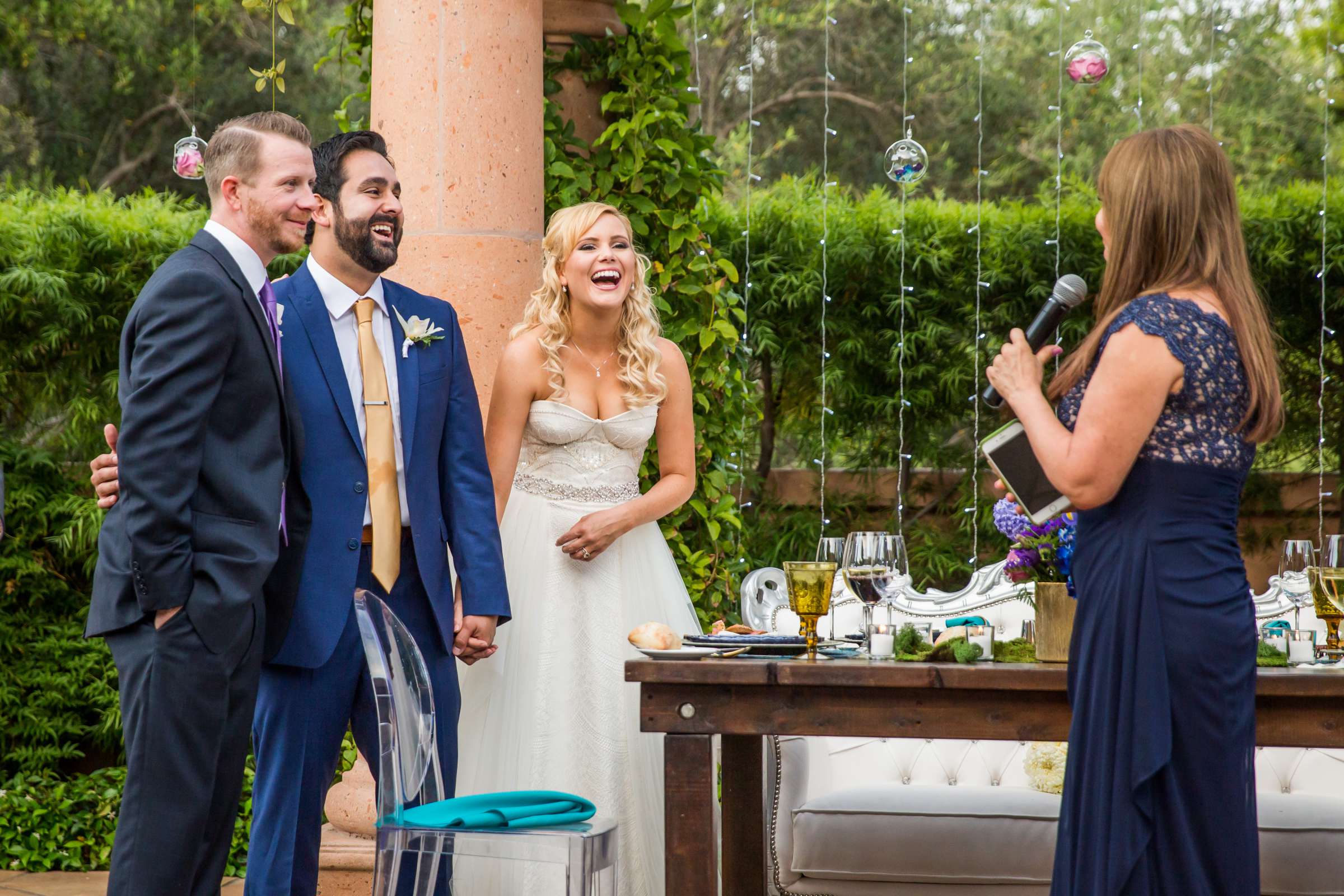 Rancho Valencia Wedding coordinated by Tasteful Tatters, Lacey and Michel Wedding Photo #108 by True Photography