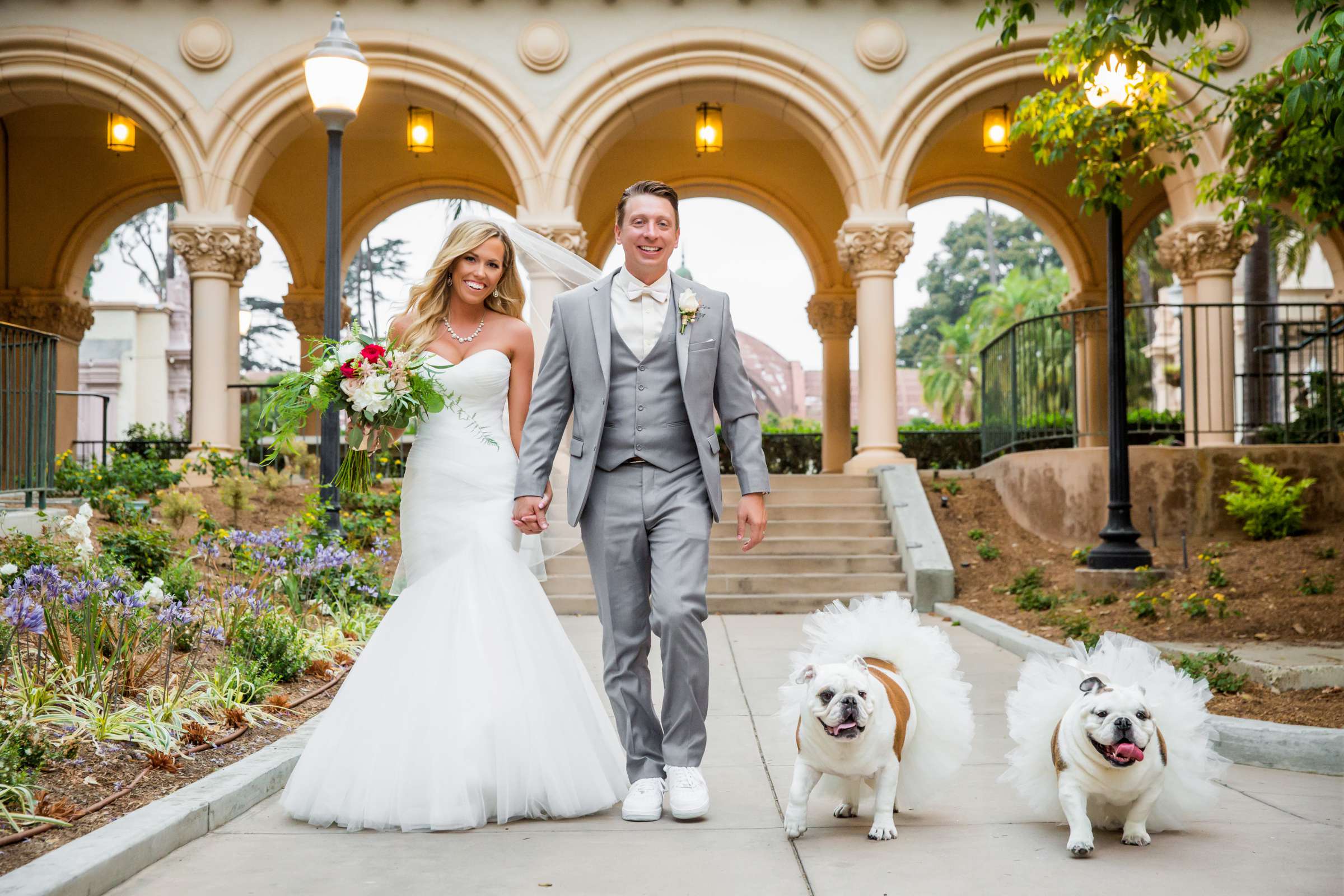 Pets at The Prado Wedding coordinated by Exquisite Designs by DLS, Bri and Gino Wedding Photo #4 by True Photography