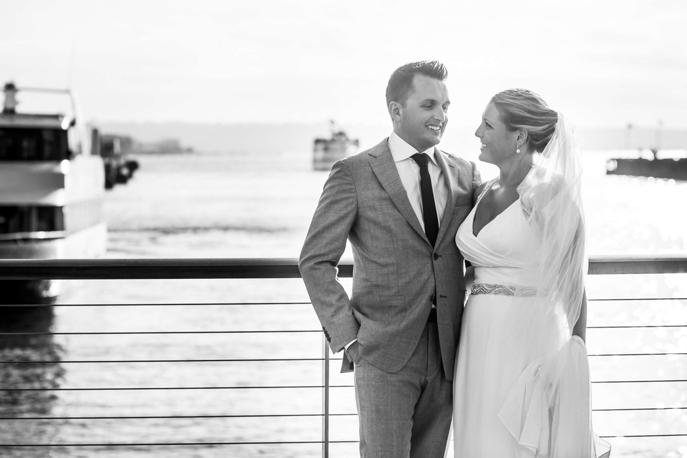 Flagship Cruises and Events Wedding coordinated by First Comes Love Weddings & Events, Kathleen and Adam Wedding Photo #12 by True Photography