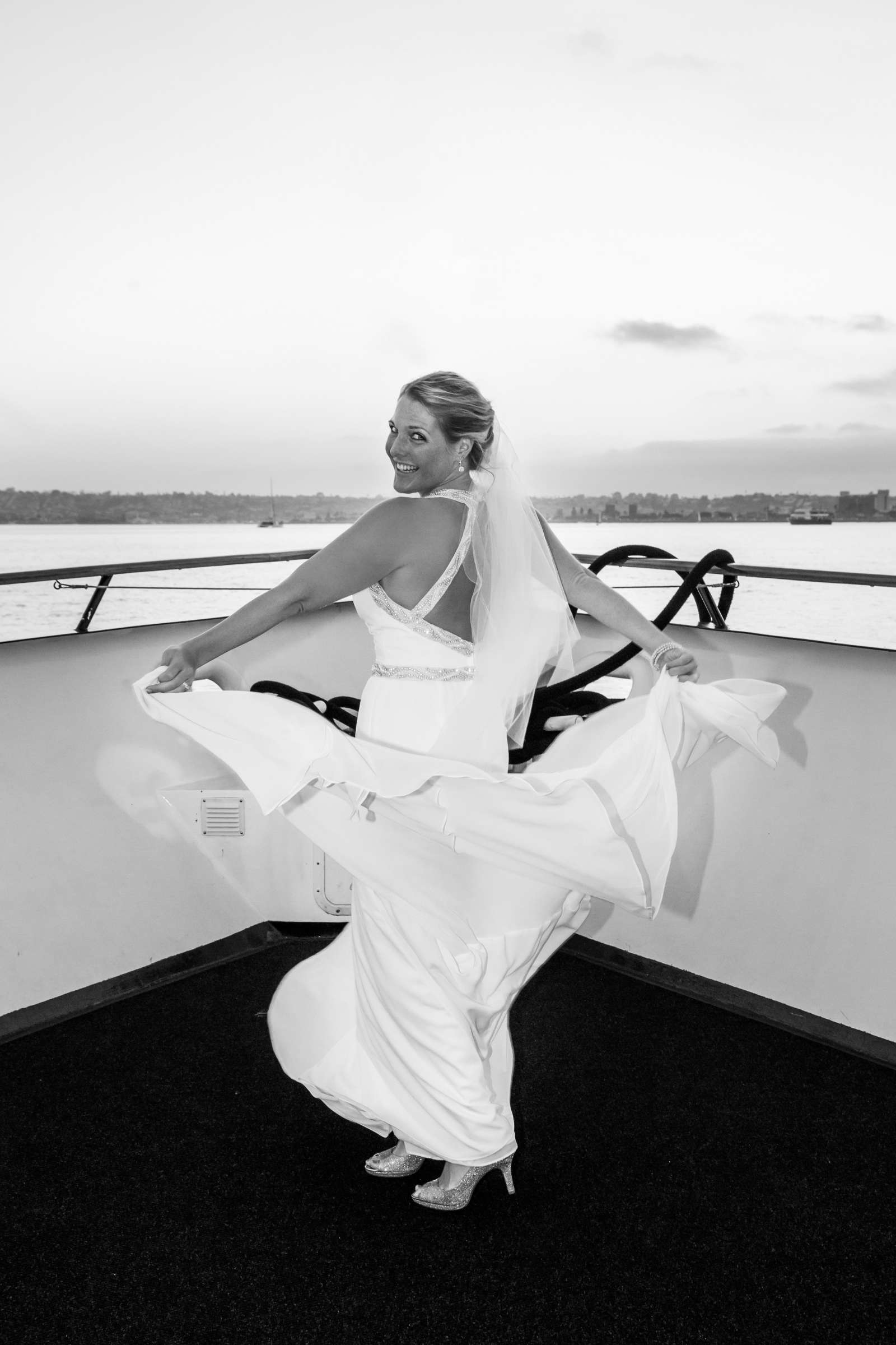 Flagship Cruises and Events Wedding coordinated by First Comes Love Weddings & Events, Kathleen and Adam Wedding Photo #19 by True Photography