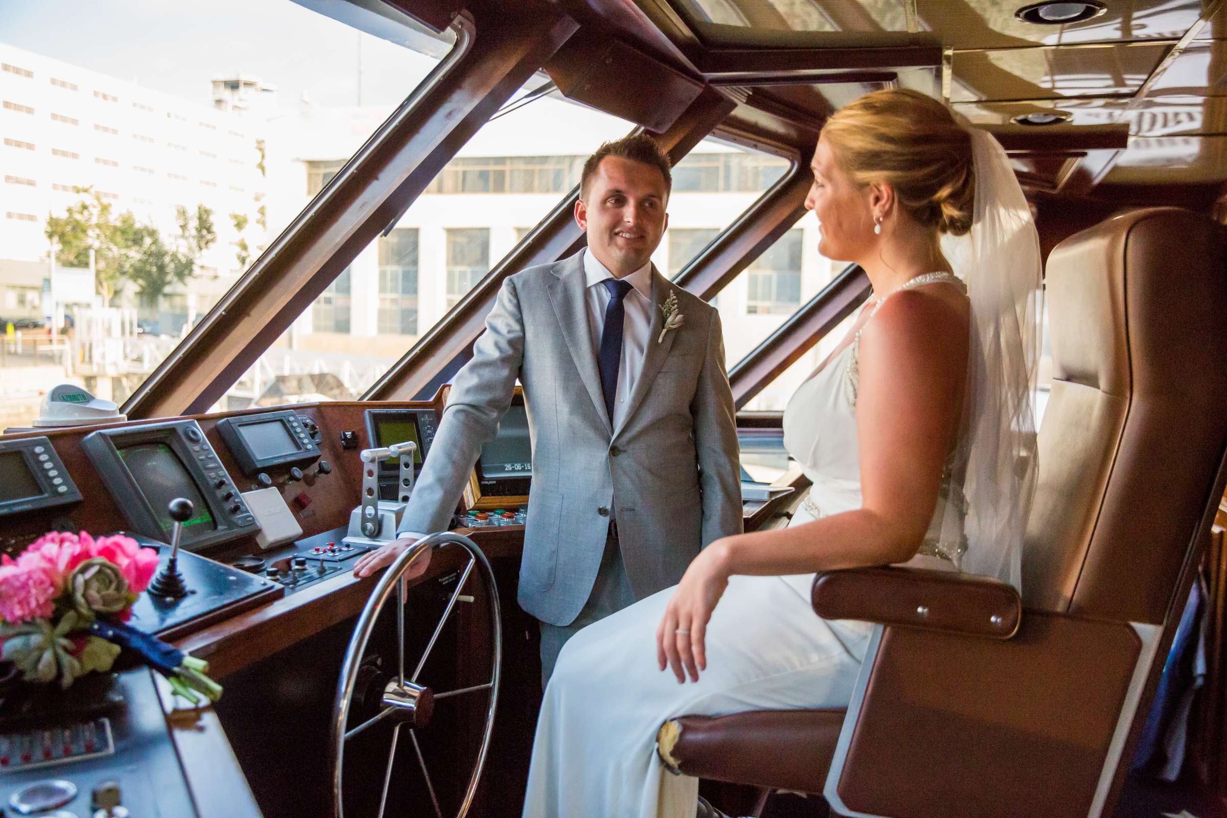 Flagship Cruises and Events Wedding coordinated by First Comes Love Weddings & Events, Kathleen and Adam Wedding Photo #22 by True Photography