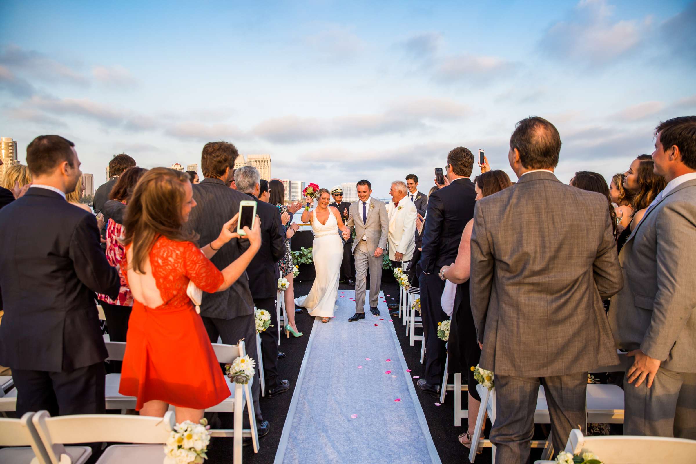 Flagship Cruises and Events Wedding coordinated by First Comes Love Weddings & Events, Kathleen and Adam Wedding Photo #81 by True Photography