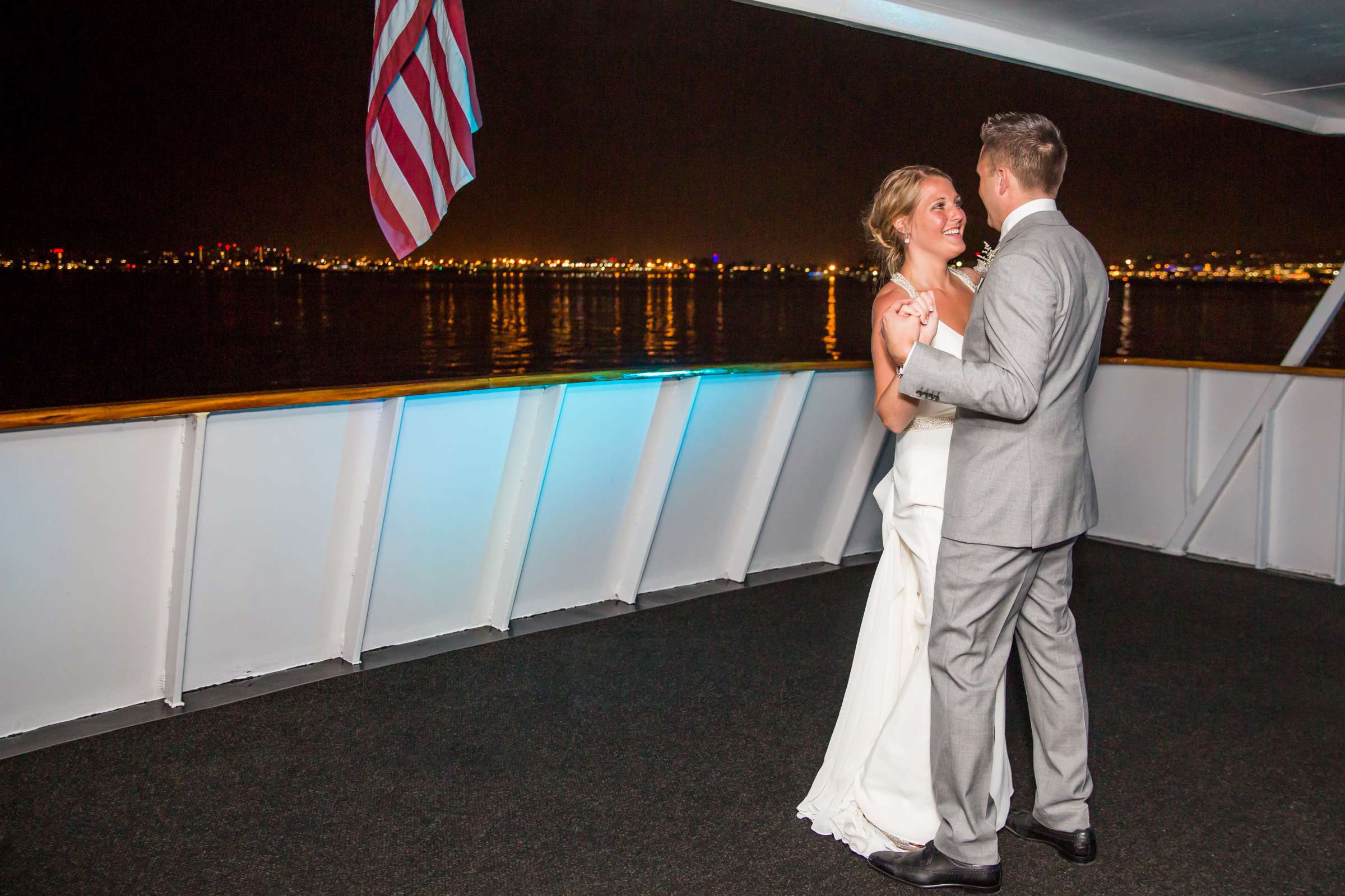 Flagship Cruises and Events Wedding coordinated by First Comes Love Weddings & Events, Kathleen and Adam Wedding Photo #99 by True Photography