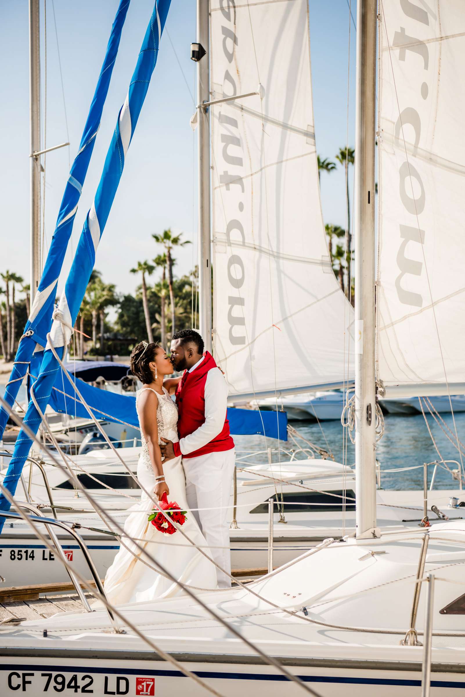 Boat Wedding at Paradise Point Wedding, Erica and Ricky Wedding Photo #236324 by True Photography