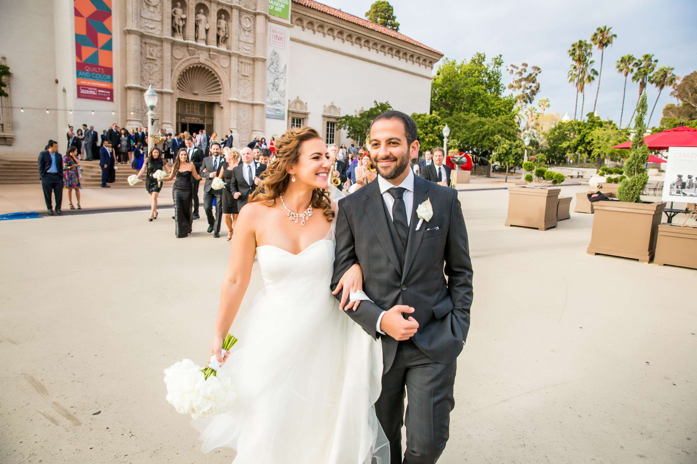 San Diego Museum of Art Wedding coordinated by First Comes Love Weddings & Events, Ruthie and Larry Wedding Photo #236811 by True Photography