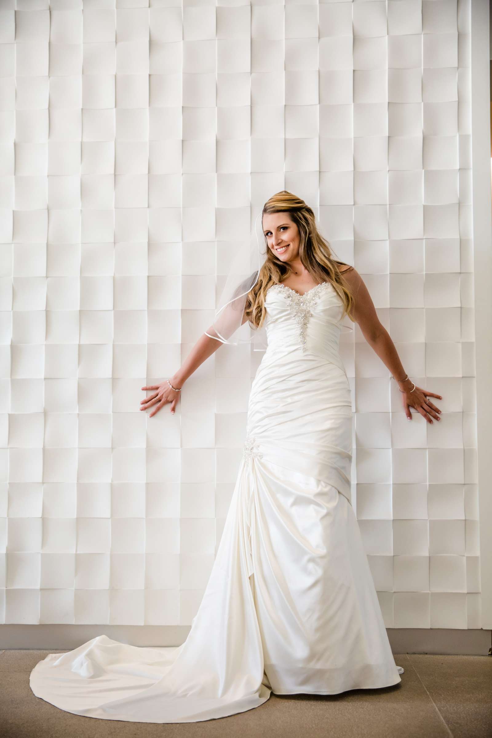 White colors at The Ultimate Skybox Wedding, Dana and Ron Wedding Photo #4 by True Photography
