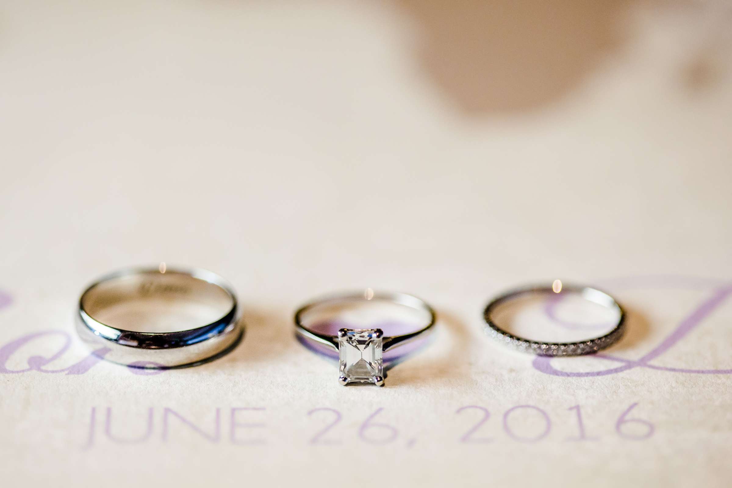 Rings at The Ultimate Skybox Wedding, Dana and Ron Wedding Photo #100 by True Photography