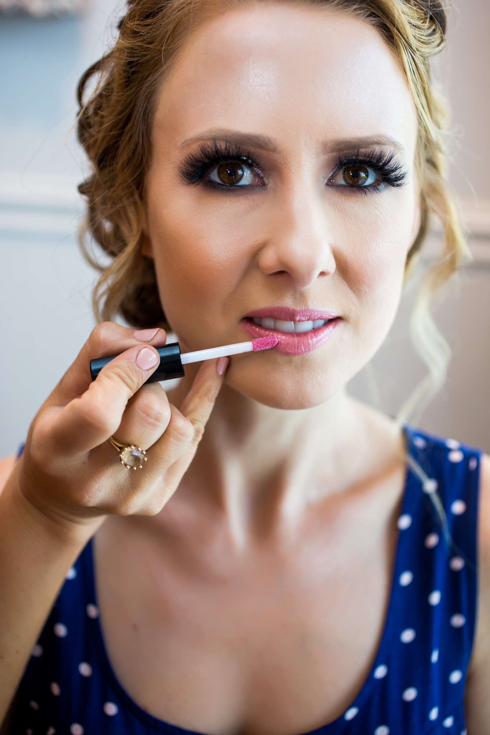 Makeup at Grand Tradition Estate Wedding coordinated by Grand Tradition Estate, Jessica and Brett Wedding Photo #237286 by True Photography