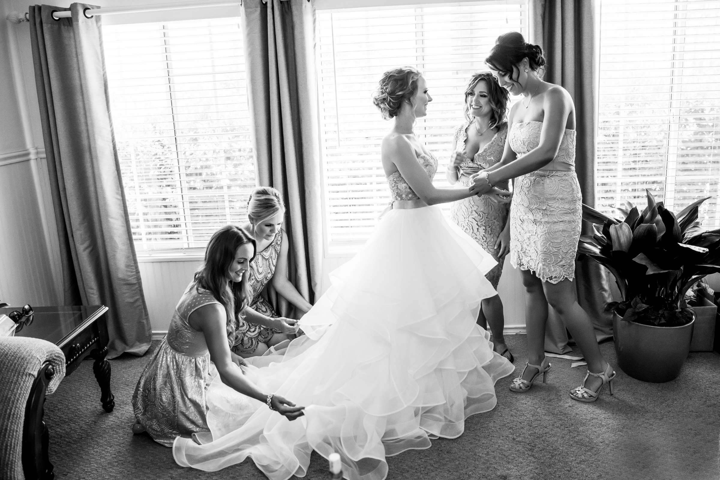 Getting Ready at Grand Tradition Estate Wedding coordinated by Grand Tradition Estate, Jessica and Brett Wedding Photo #237295 by True Photography