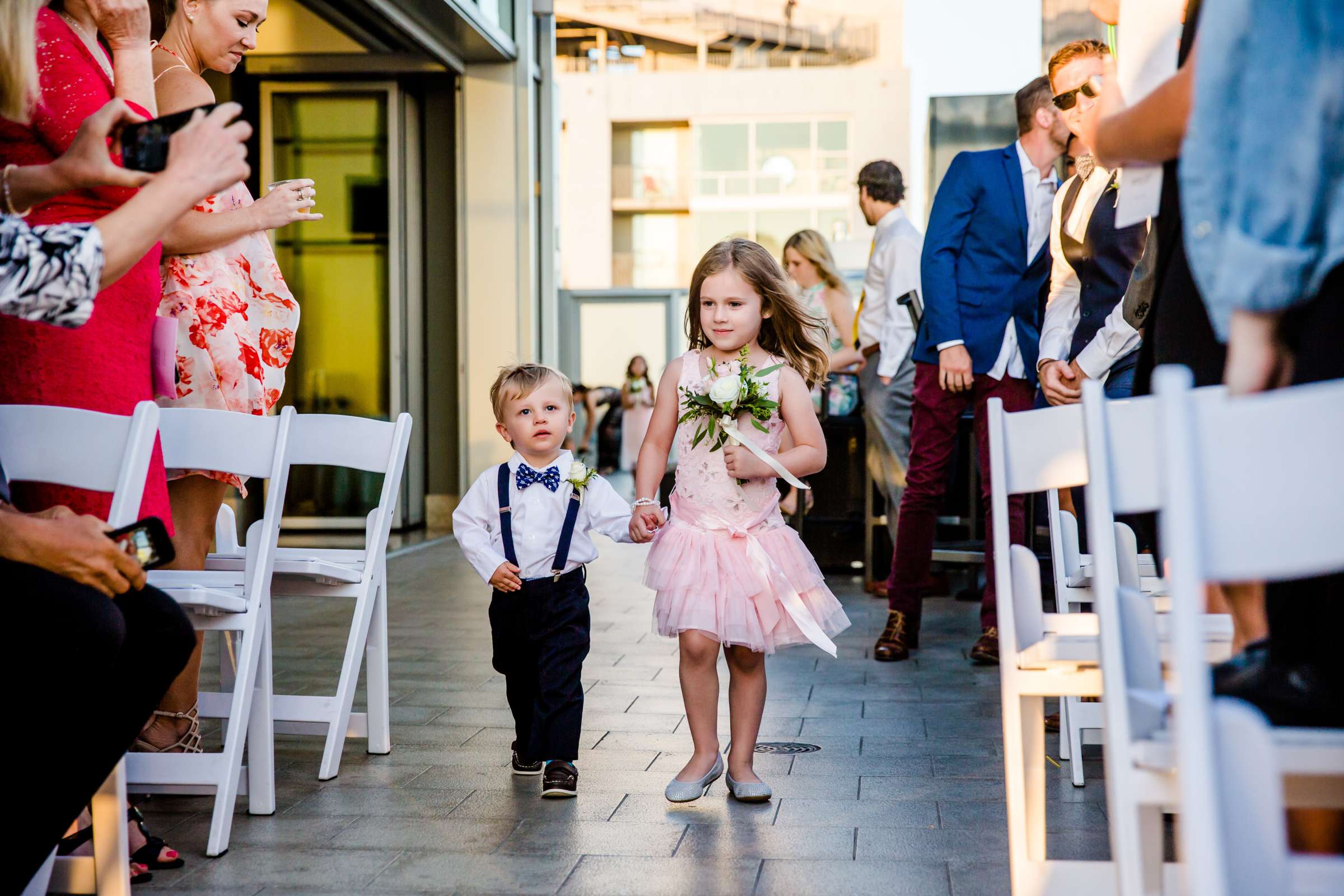 Flower Girl, Ring Bearer, Kids at The Ultimate Skybox Wedding, Kelli and Chad Wedding Photo #237756 by True Photography
