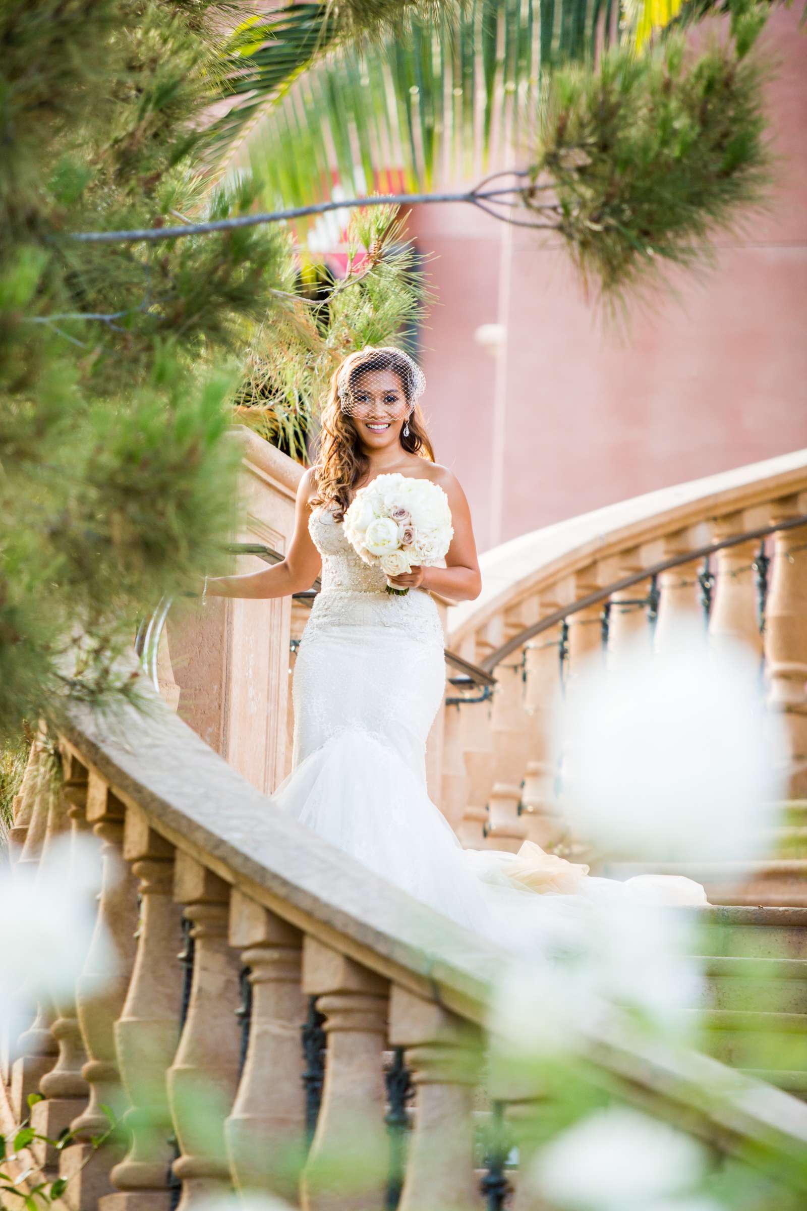 Bride at Fairmont Grand Del Mar Wedding coordinated by JLR Events, Shianette and Michael Wedding Photo #239144 by True Photography