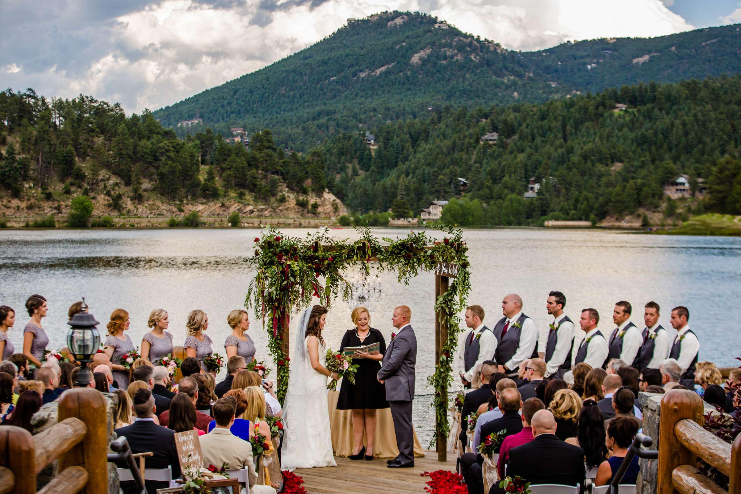 The Evergreen Lake House Wedding coordinated by Kelly Lamb Events, Morgan and Matthew Wedding Photo #239300 by True Photography