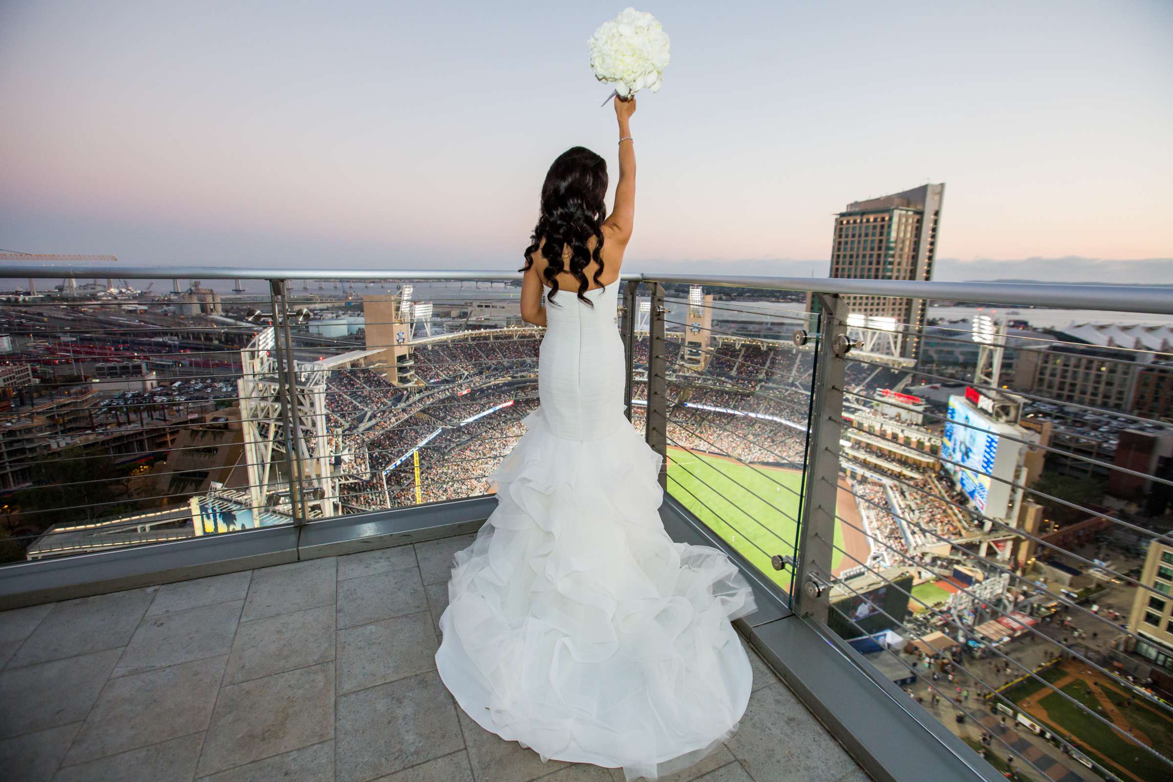 The Ultimate Skybox Wedding, Sheryl and Orville Wedding Photo #93 by True Photography