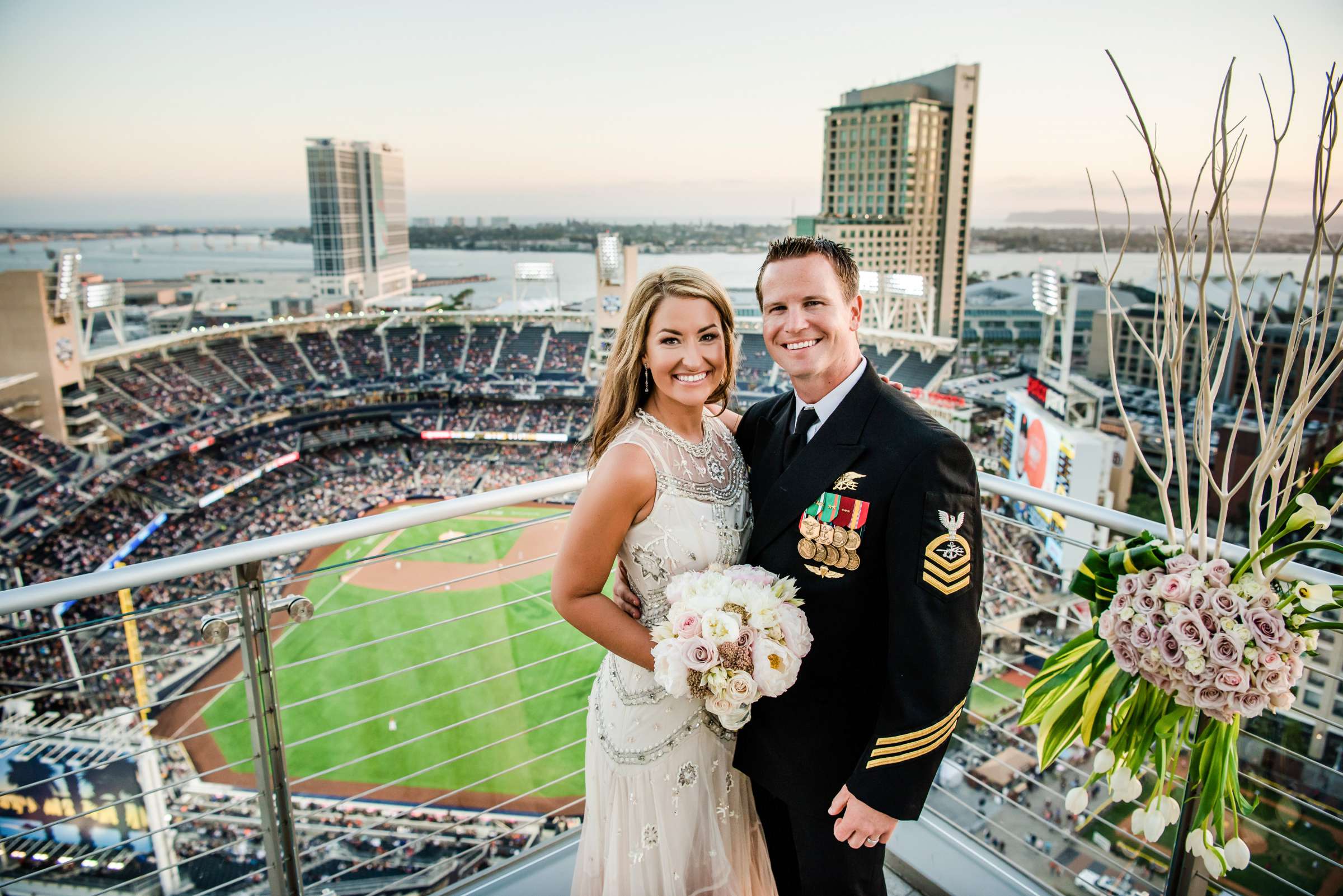 Ultimate Skybox Wedding, Cory and Sean Wedding Photo #72 by True Photography
