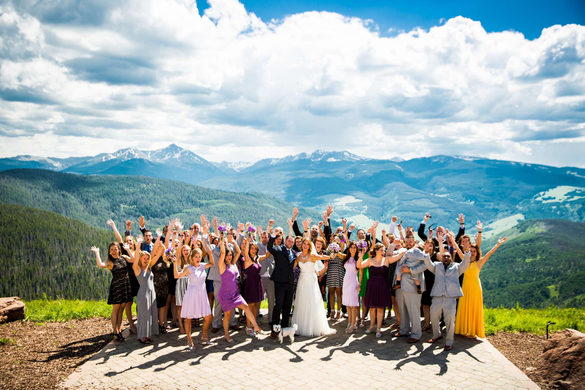The Vail Wedding Deck Wedding coordinated by Snapdragon Celebrations, Dana and James Wedding Photo #10 by True Photography