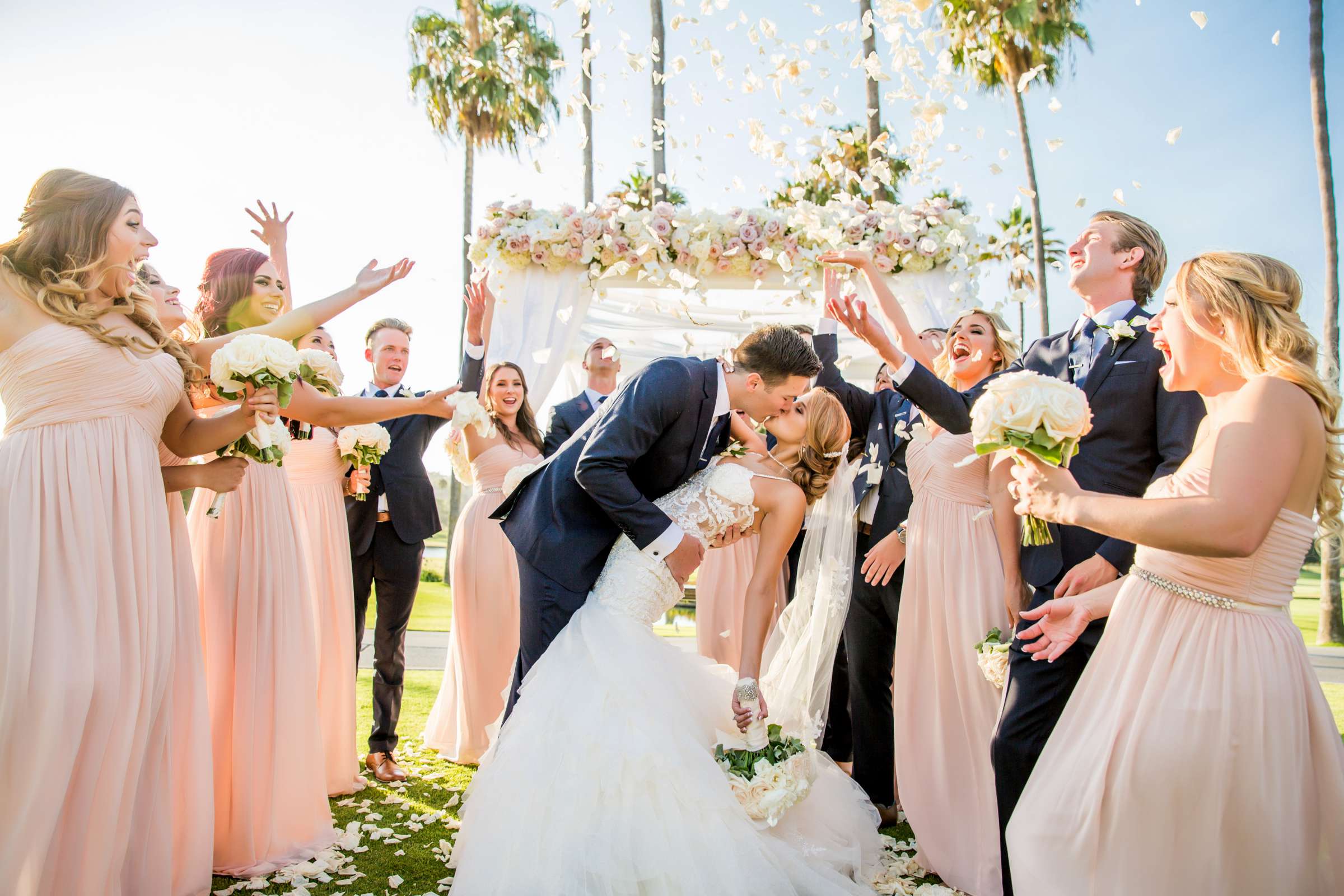 Fairbanks Ranch Country Club Wedding coordinated by Monarch Weddings, Gabriella and Kyle Wedding Photo #18 by True Photography