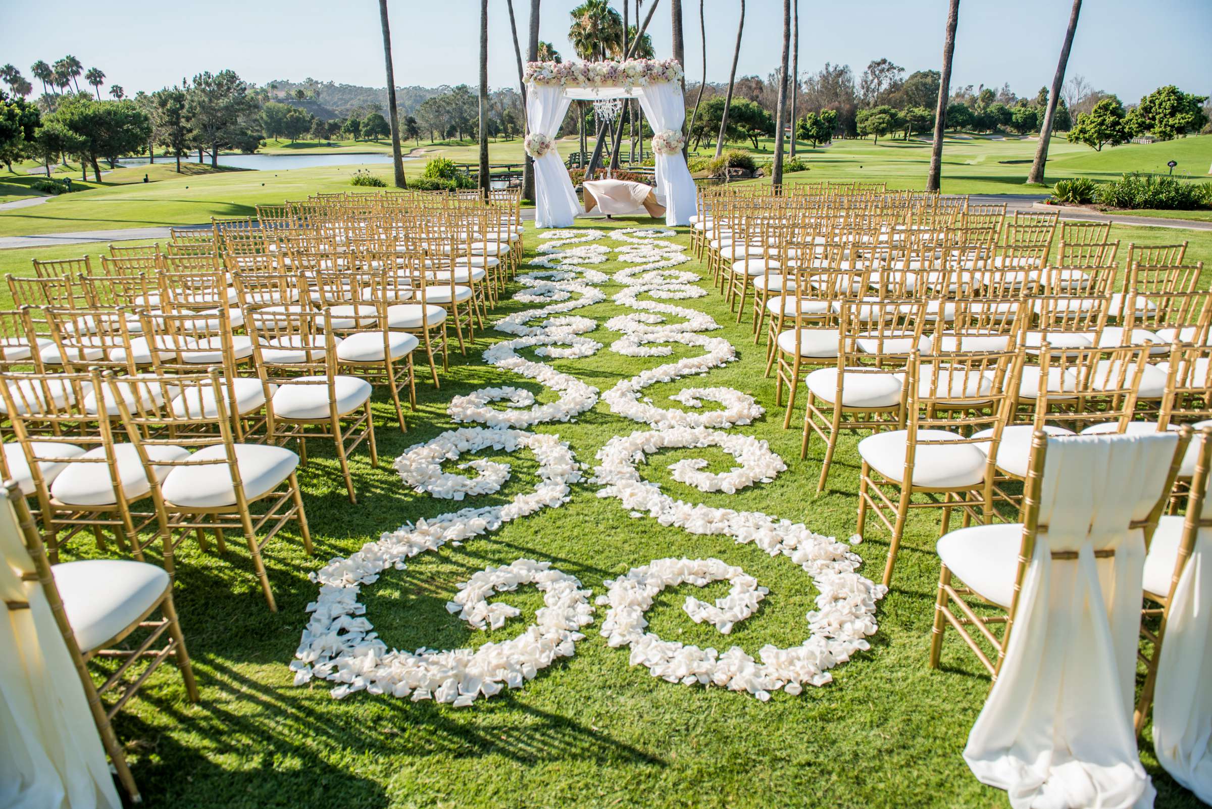 Fairbanks Ranch Country Club Wedding coordinated by Monarch Weddings, Gabriella and Kyle Wedding Photo #76 by True Photography