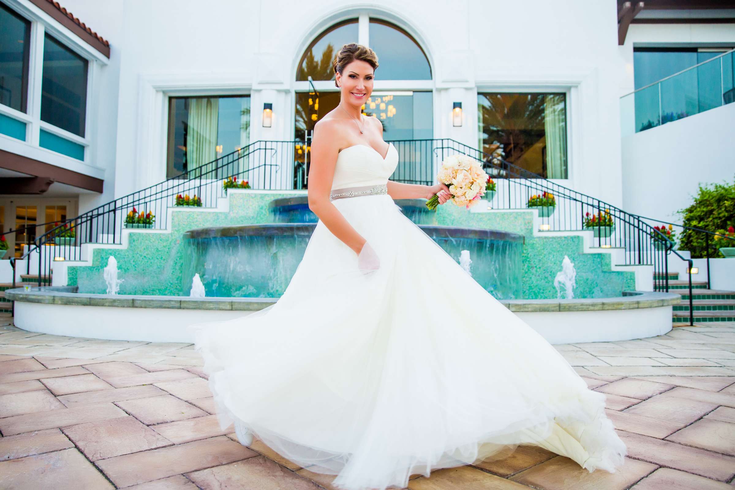 Omni La Costa Resort & Spa Wedding coordinated by Bliss Events, Teresa and Thad Wedding Photo #6 by True Photography