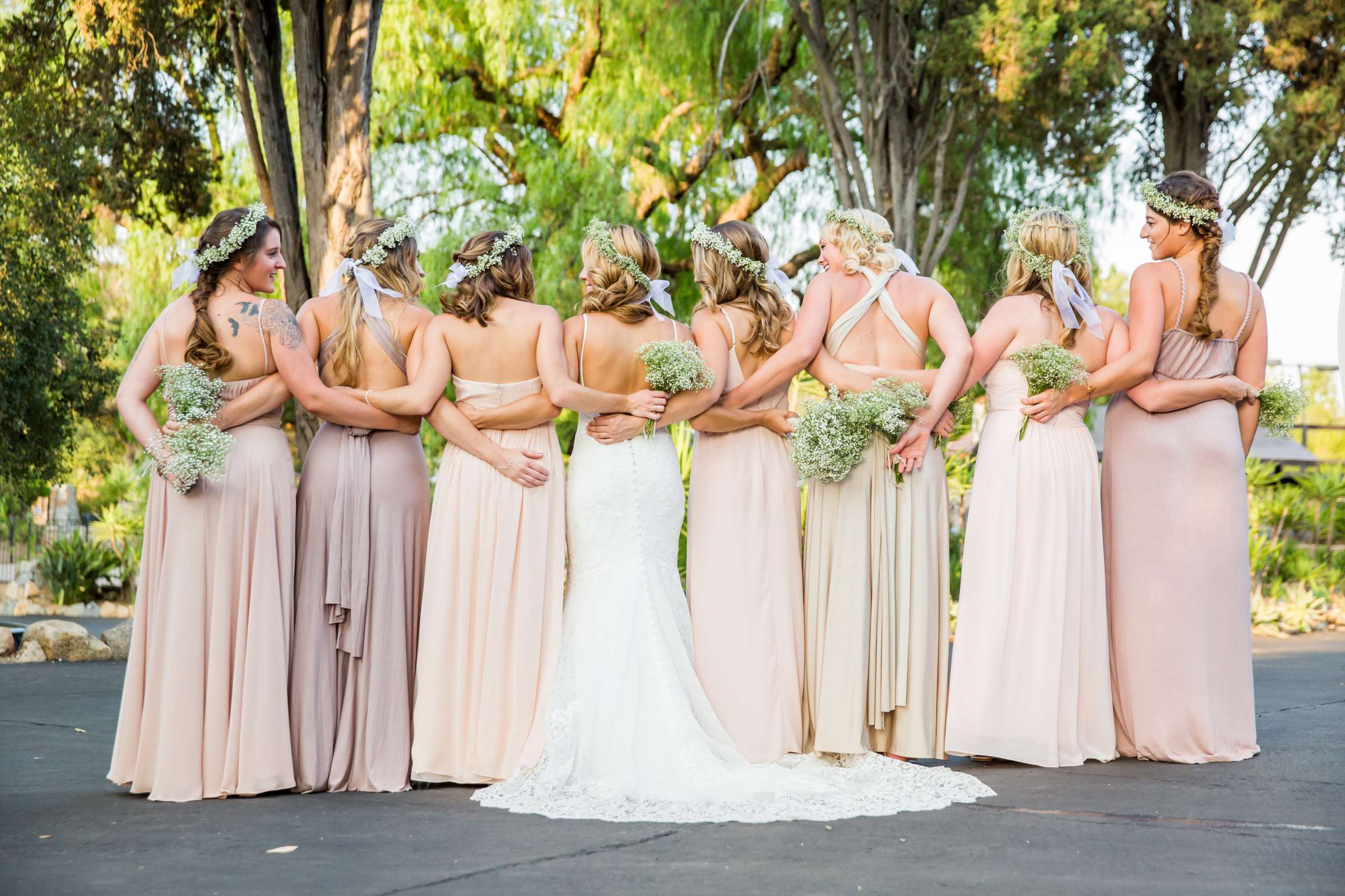 Rustic photo, Bridesmaids at Wedding, Kate and Brad Wedding Photo #250090 by True Photography