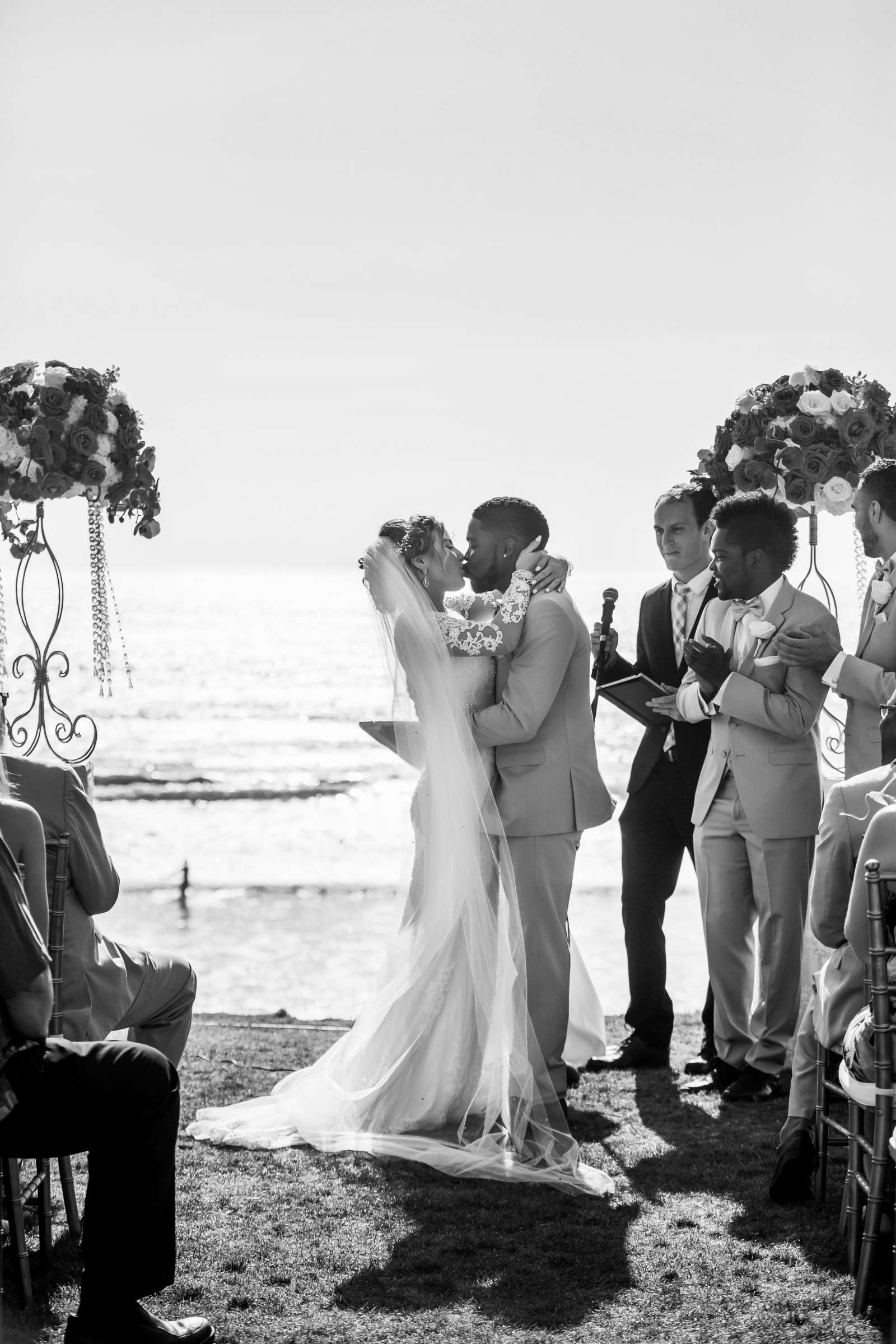 Scripps Seaside Forum Wedding coordinated by Lavish Weddings, Nicole and Brandon Wedding Photo #76 by True Photography