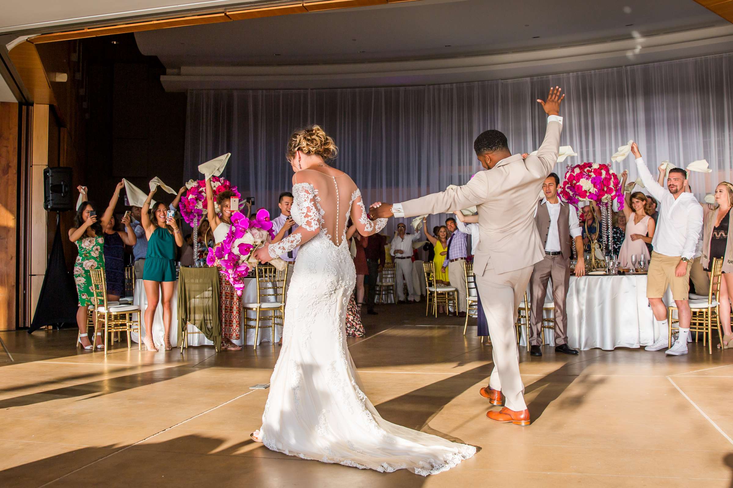 Scripps Seaside Forum Wedding coordinated by Lavish Weddings, Nicole and Brandon Wedding Photo #92 by True Photography