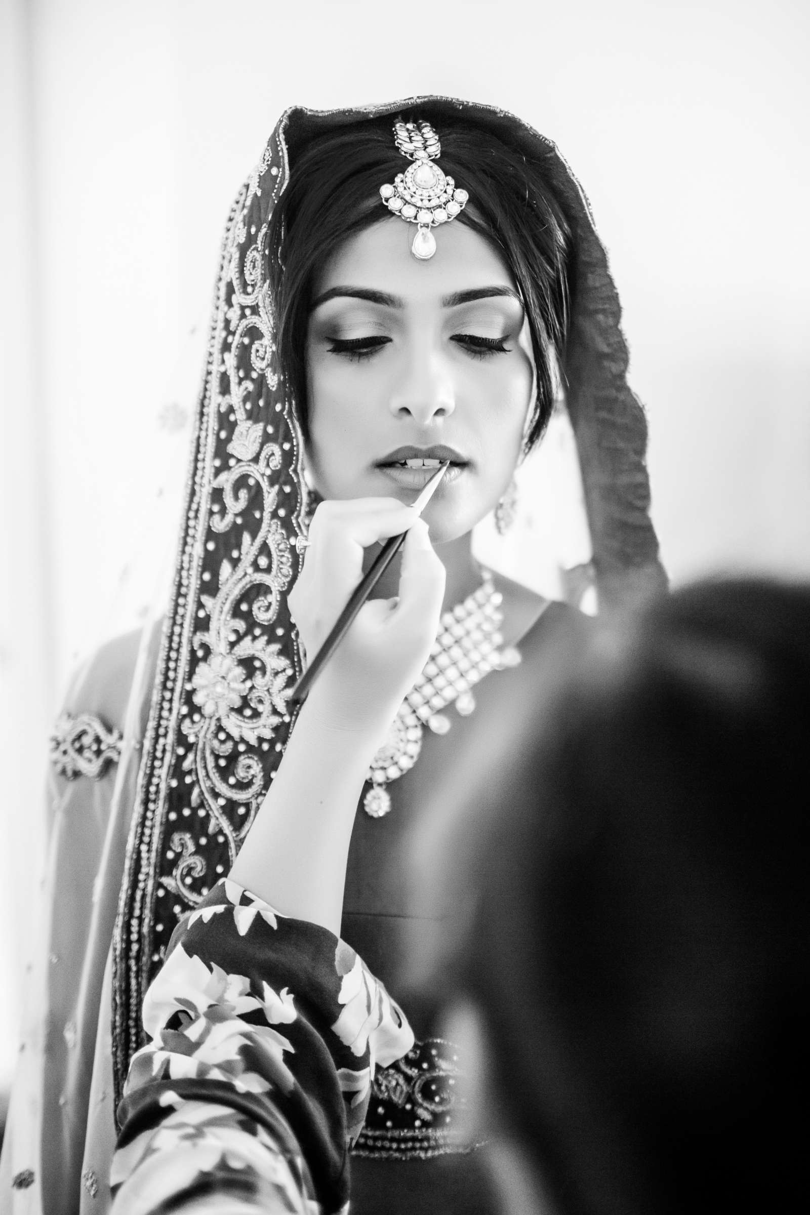 Makeup, Getting Ready at Wedding coordinated by A Brides Mafia, Sayali and Rohan Wedding Photo #252570 by True Photography