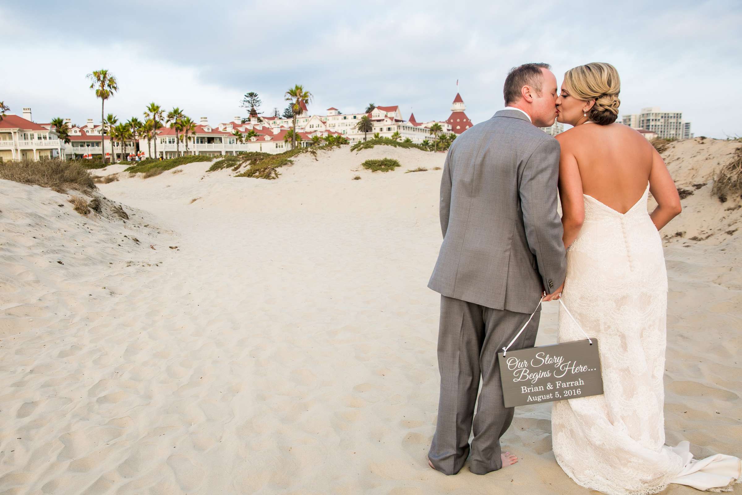 Hotel Del Coronado Wedding coordinated by Seaside Beach Wedding, Farrah and Brian Wedding Photo #253033 by True Photography