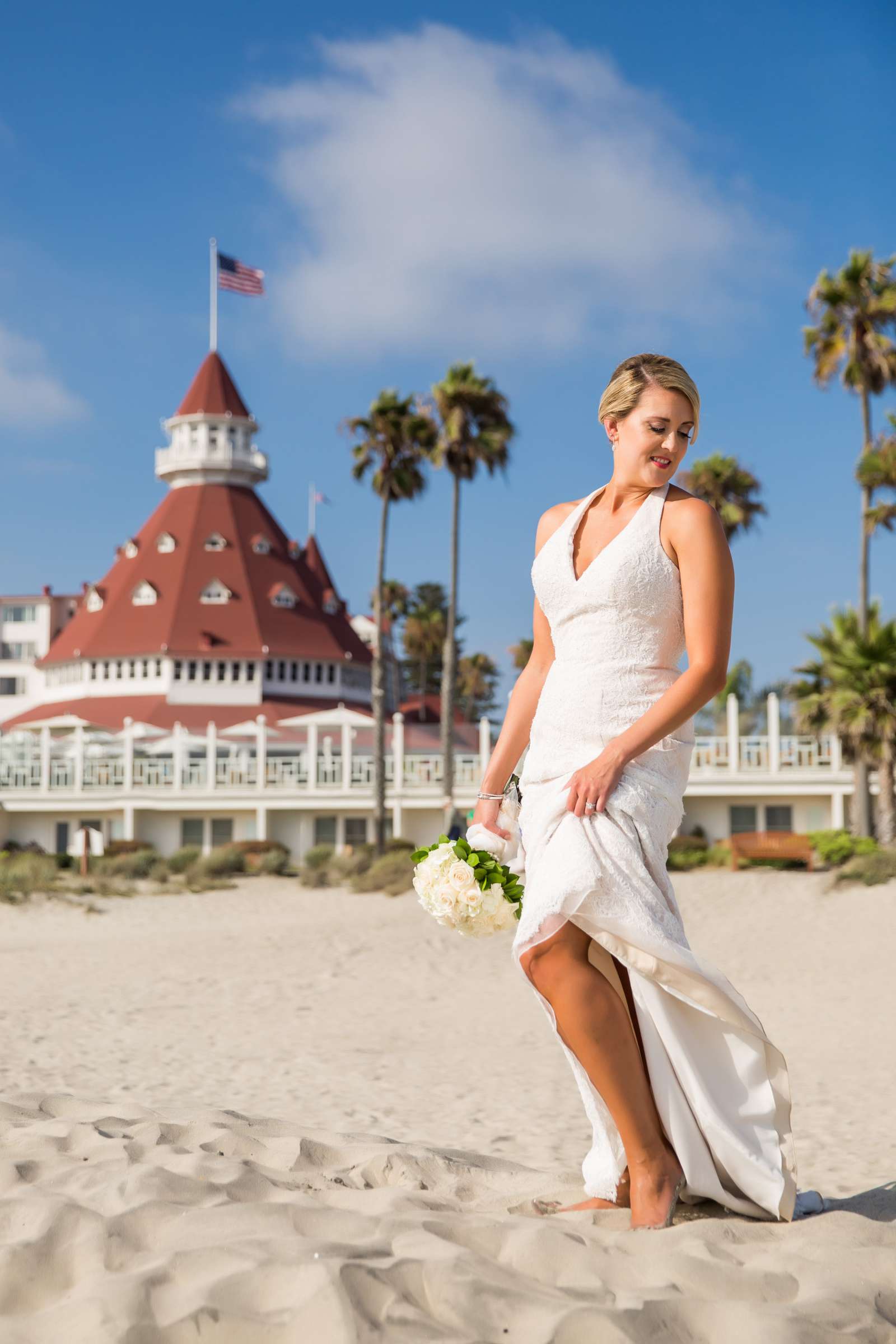 Hotel Del Coronado Wedding coordinated by Seaside Beach Wedding, Farrah and Brian Wedding Photo #253070 by True Photography