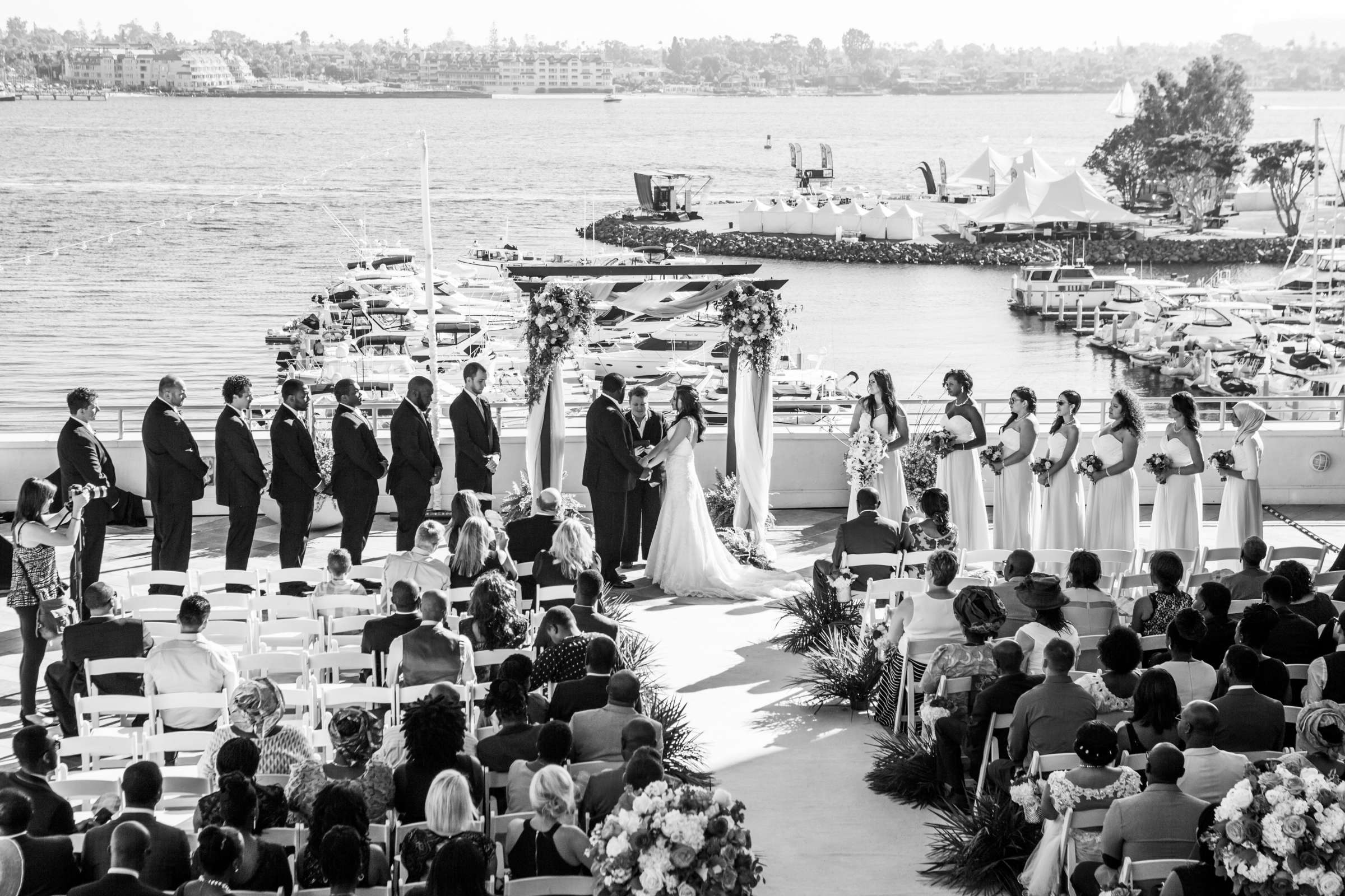 Marriott Marquis San Diego Marina Wedding, Emilee and Uchechukwu Wedding Photo #253387 by True Photography