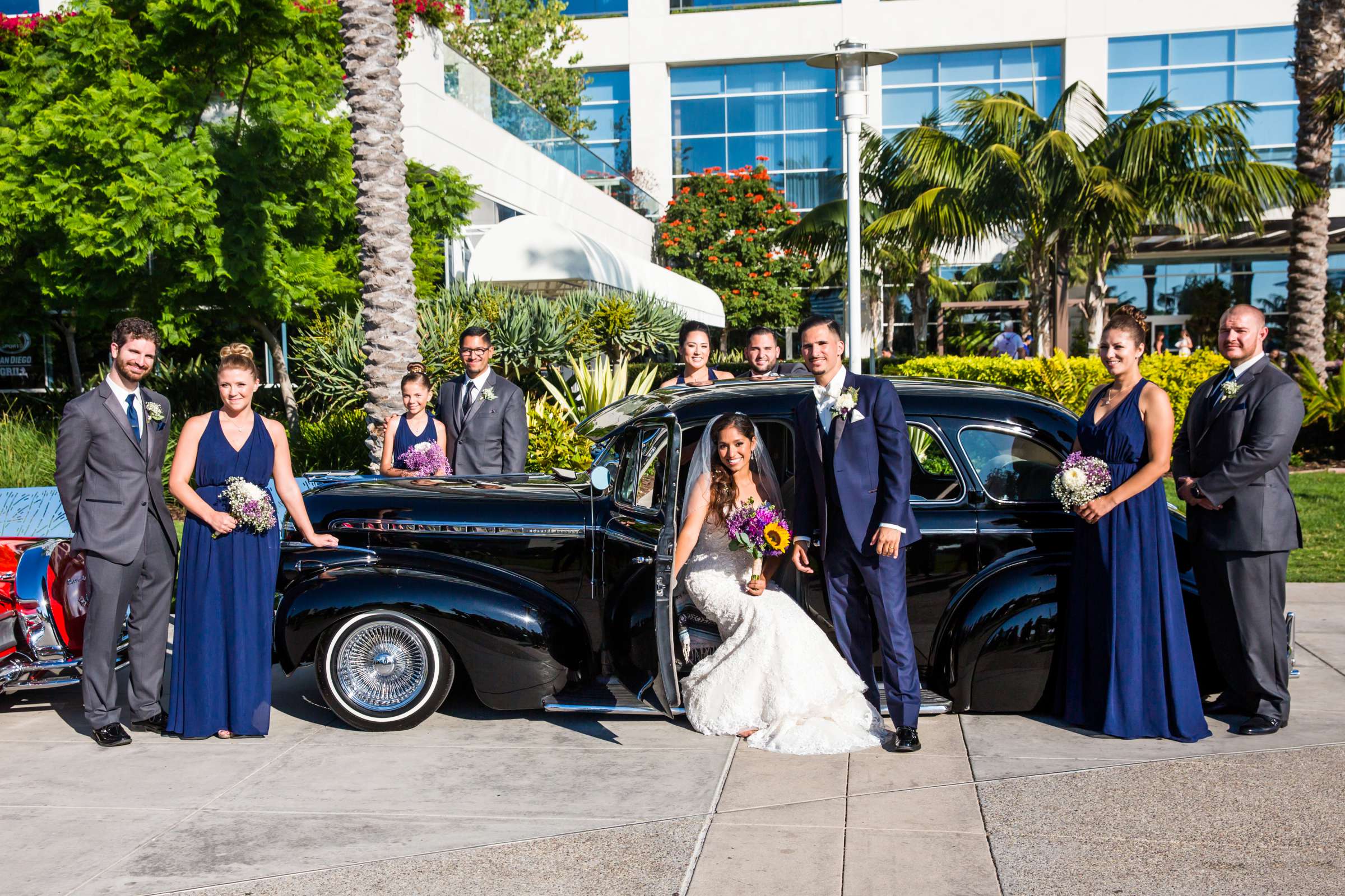 Bridal Party at The Ultimate Skybox Wedding, Jacqueline and Robert Wedding Photo #254137 by True Photography