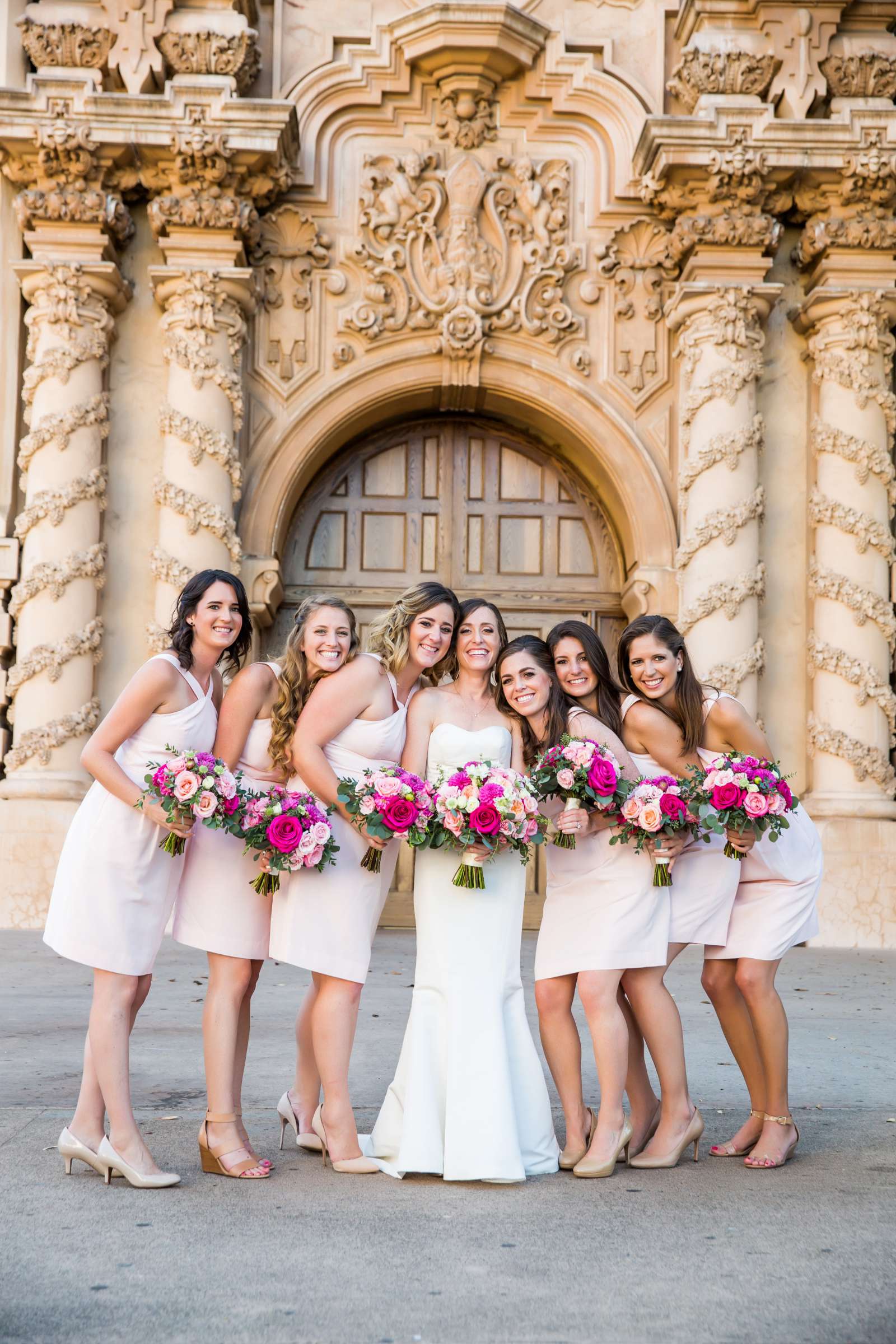 The Spanish Village Art Center (Balboa Park) Wedding coordinated by Creative Affairs Inc, Kelly and Matthew Wedding Photo #7 by True Photography