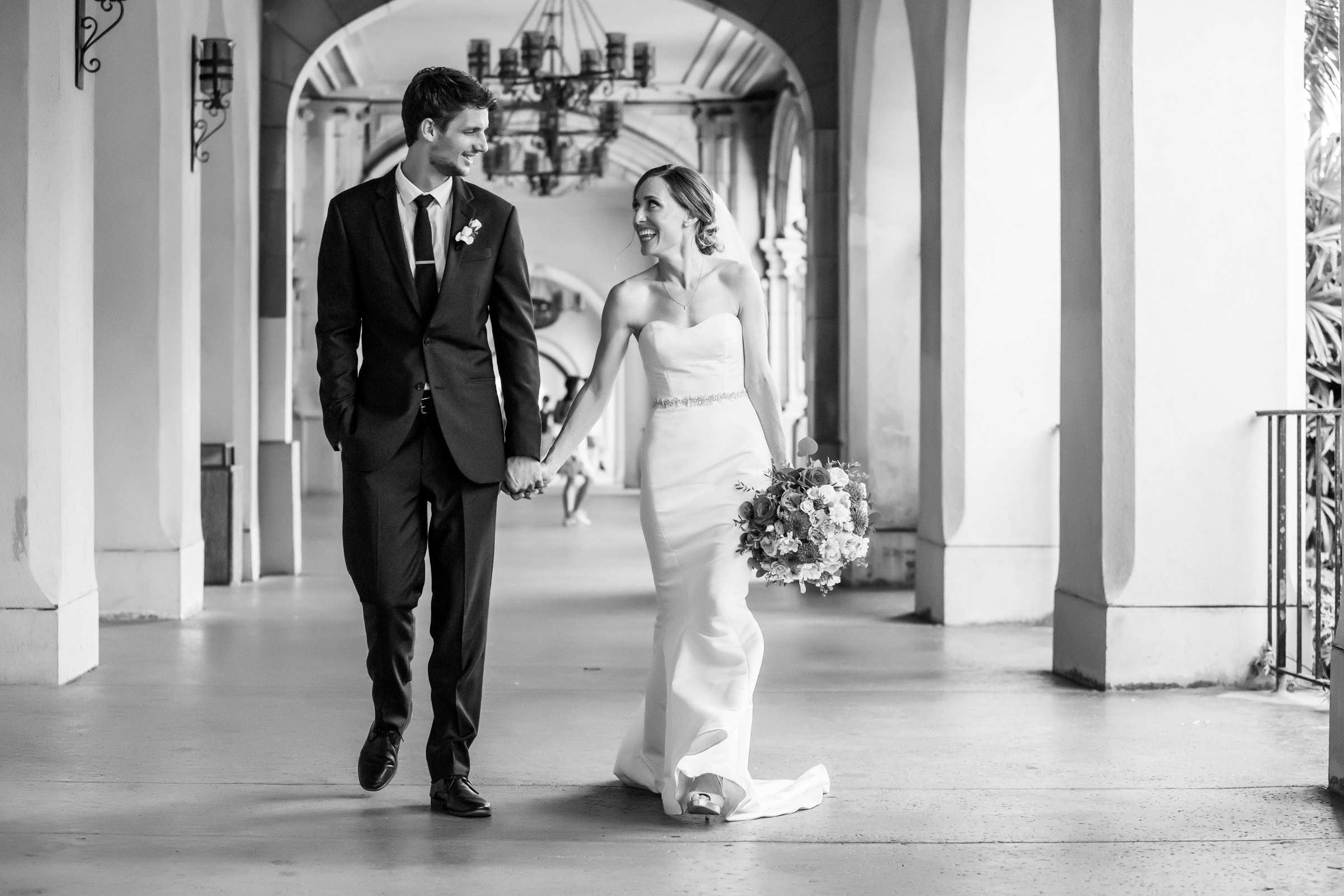 The Spanish Village Art Center (Balboa Park) Wedding coordinated by Creative Affairs Inc, Kelly and Matthew Wedding Photo #15 by True Photography