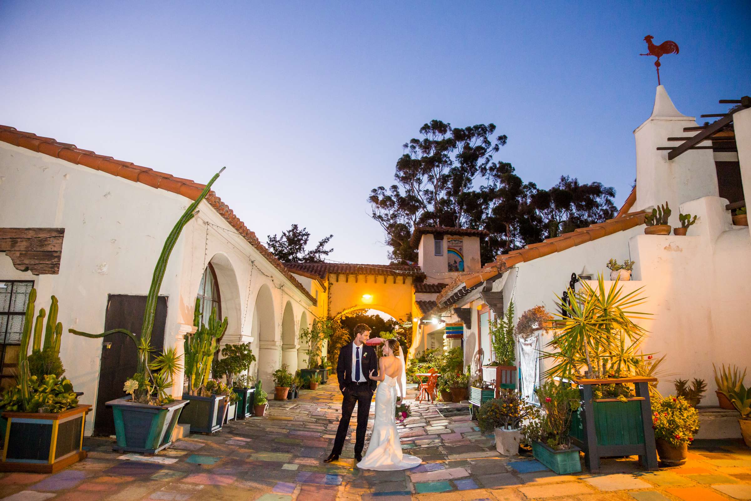 The Spanish Village Art Center (Balboa Park) Wedding coordinated by Creative Affairs Inc, Kelly and Matthew Wedding Photo #18 by True Photography
