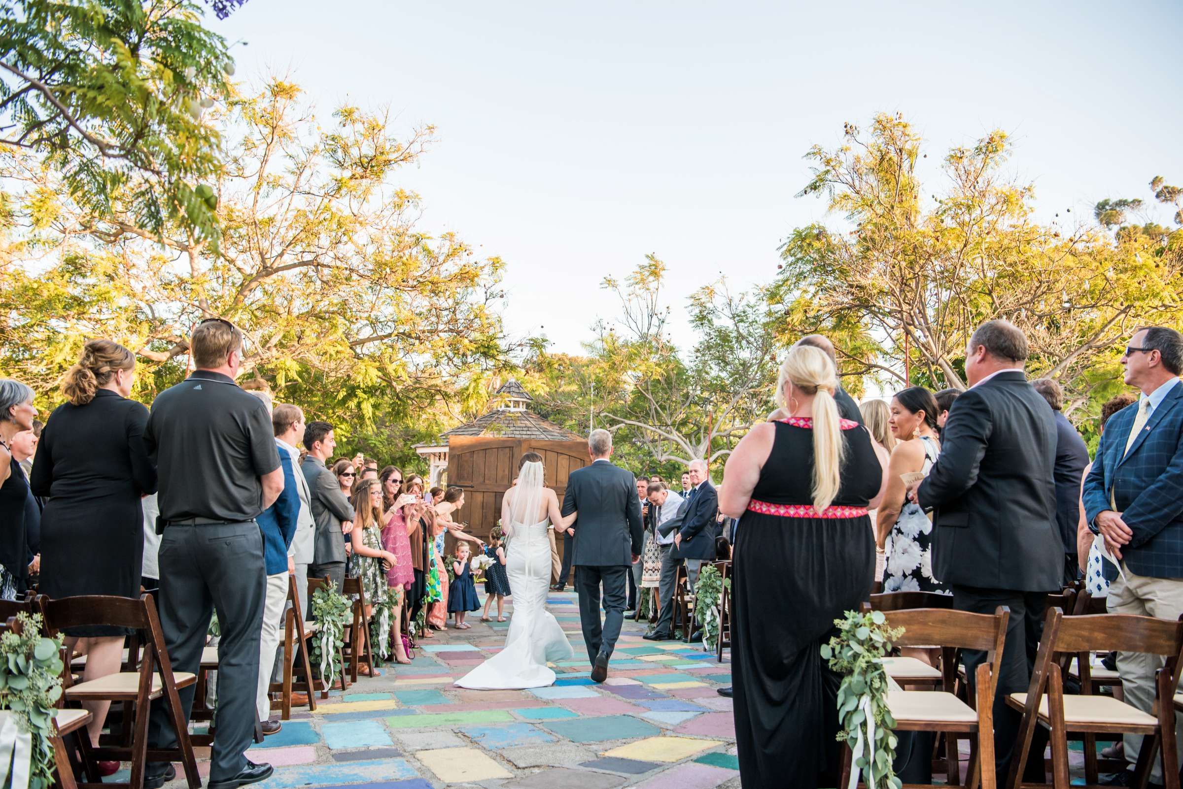 The Spanish Village Art Center (Balboa Park) Wedding coordinated by Creative Affairs Inc, Kelly and Matthew Wedding Photo #48 by True Photography