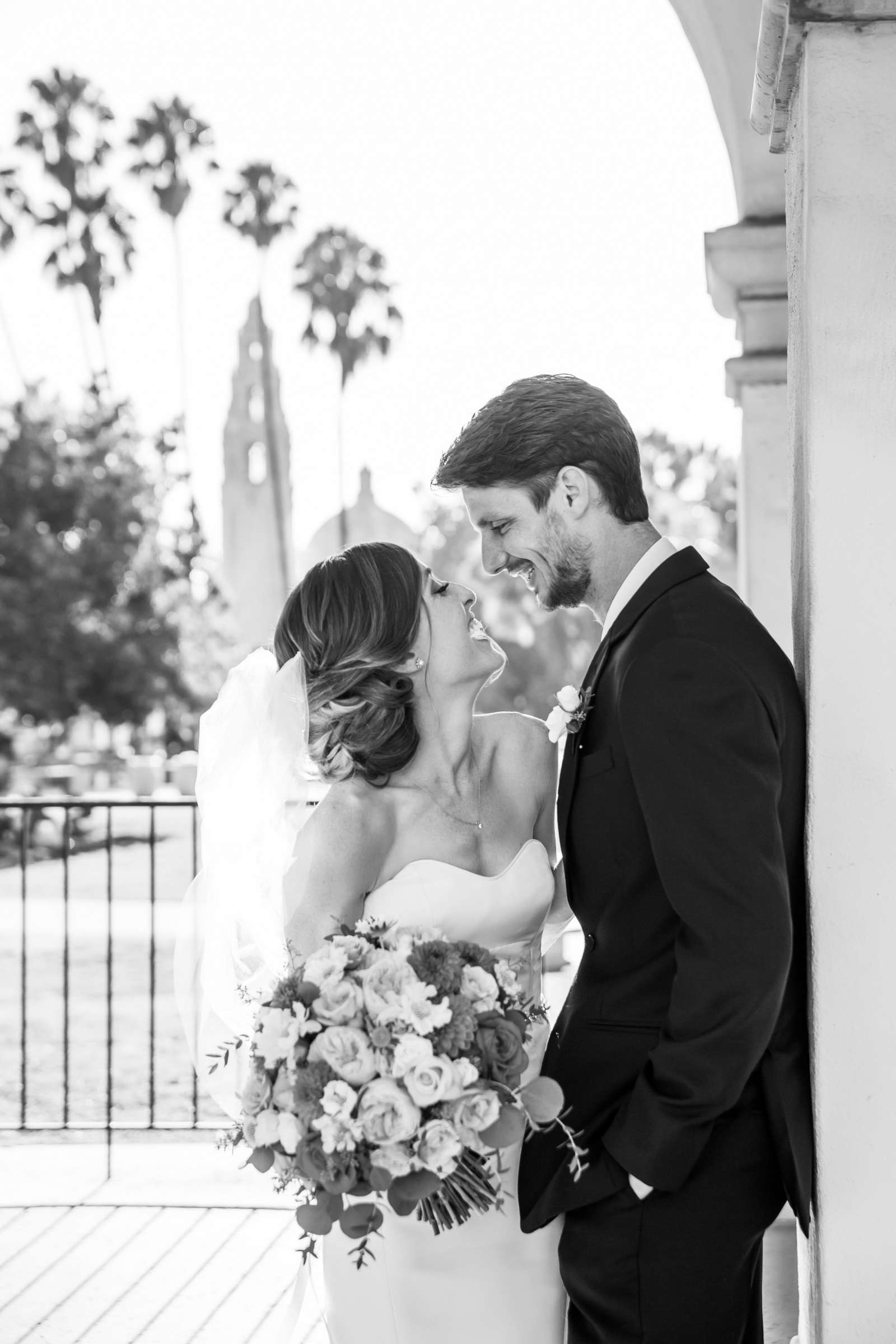 The Spanish Village Art Center (Balboa Park) Wedding coordinated by Creative Affairs Inc, Kelly and Matthew Wedding Photo #80 by True Photography