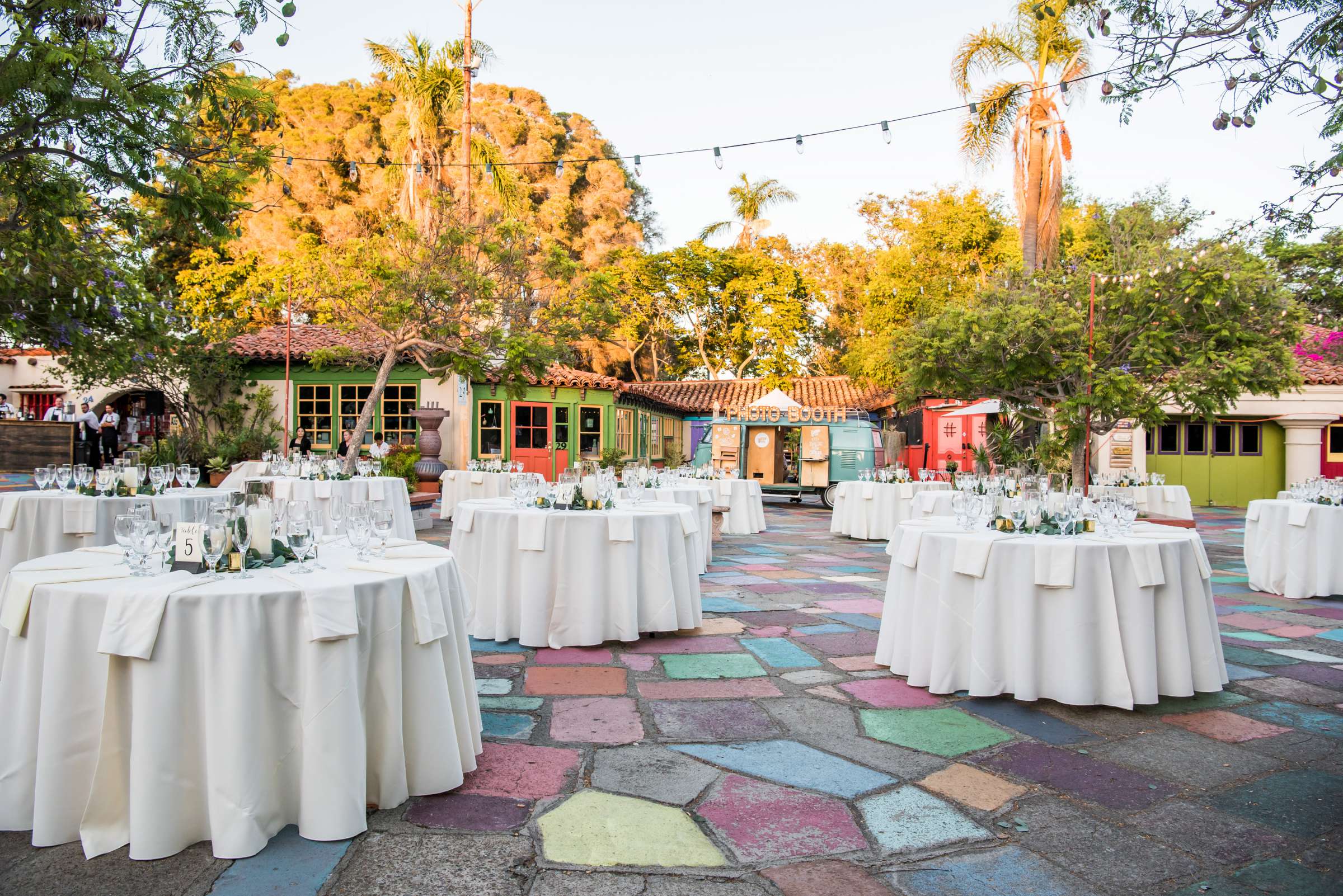 The Spanish Village Art Center (Balboa Park) Wedding coordinated by Creative Affairs Inc, Kelly and Matthew Wedding Photo #155 by True Photography