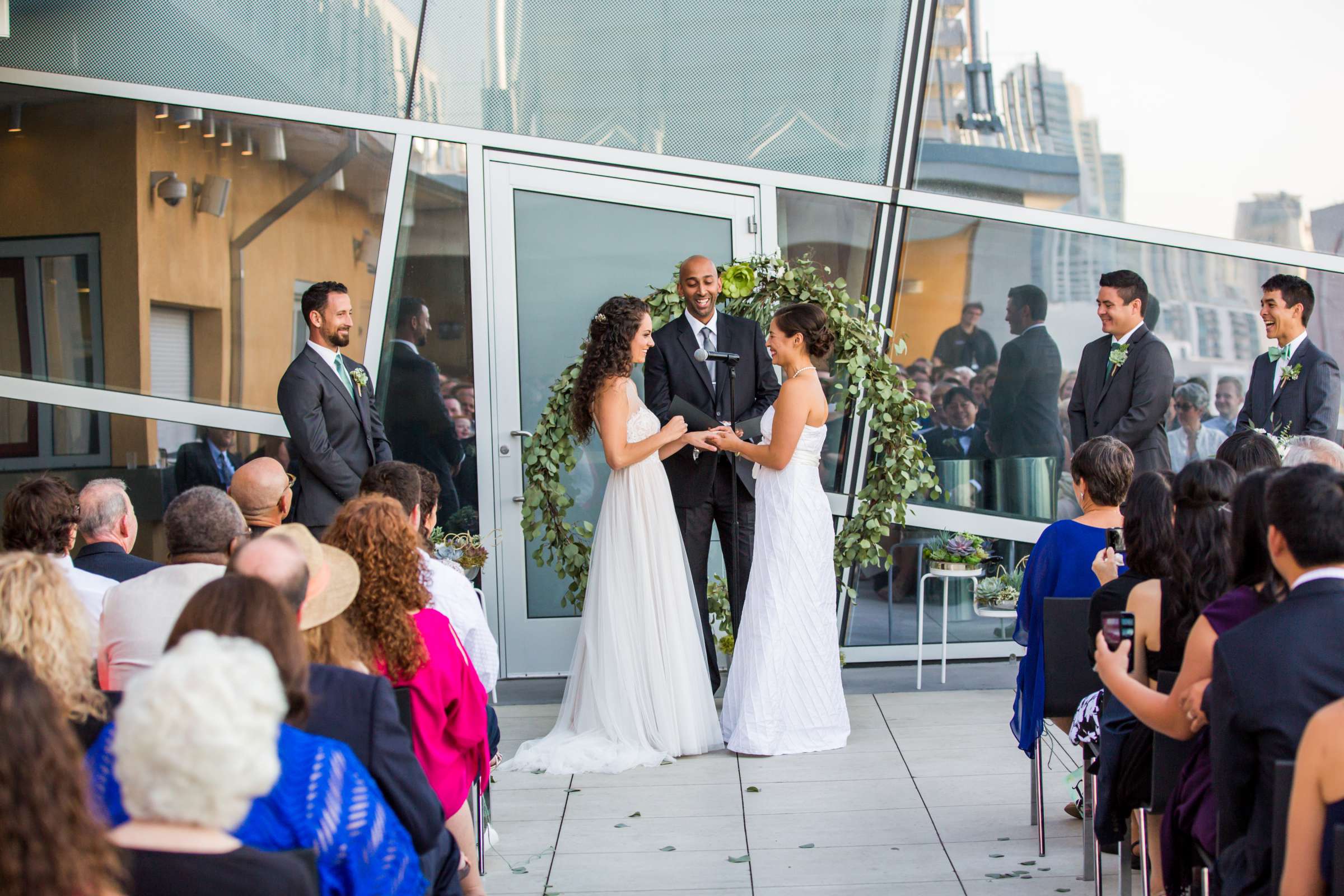 San Diego Central Library Wedding coordinated by Heather Loree Events, Jaclyn and Polly Wedding Photo #87 by True Photography
