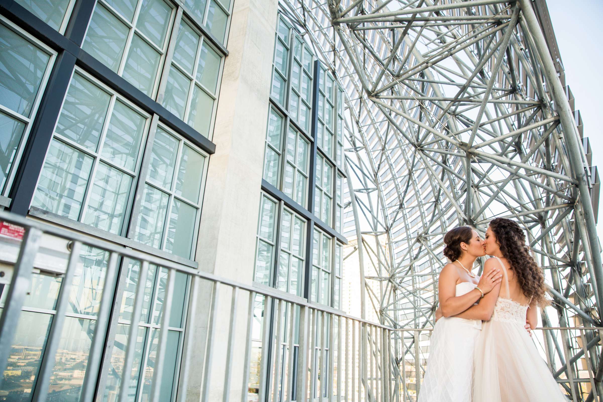 San Diego Central Library Wedding coordinated by Heather Loree Events, Jaclyn and Polly Wedding Photo #100 by True Photography