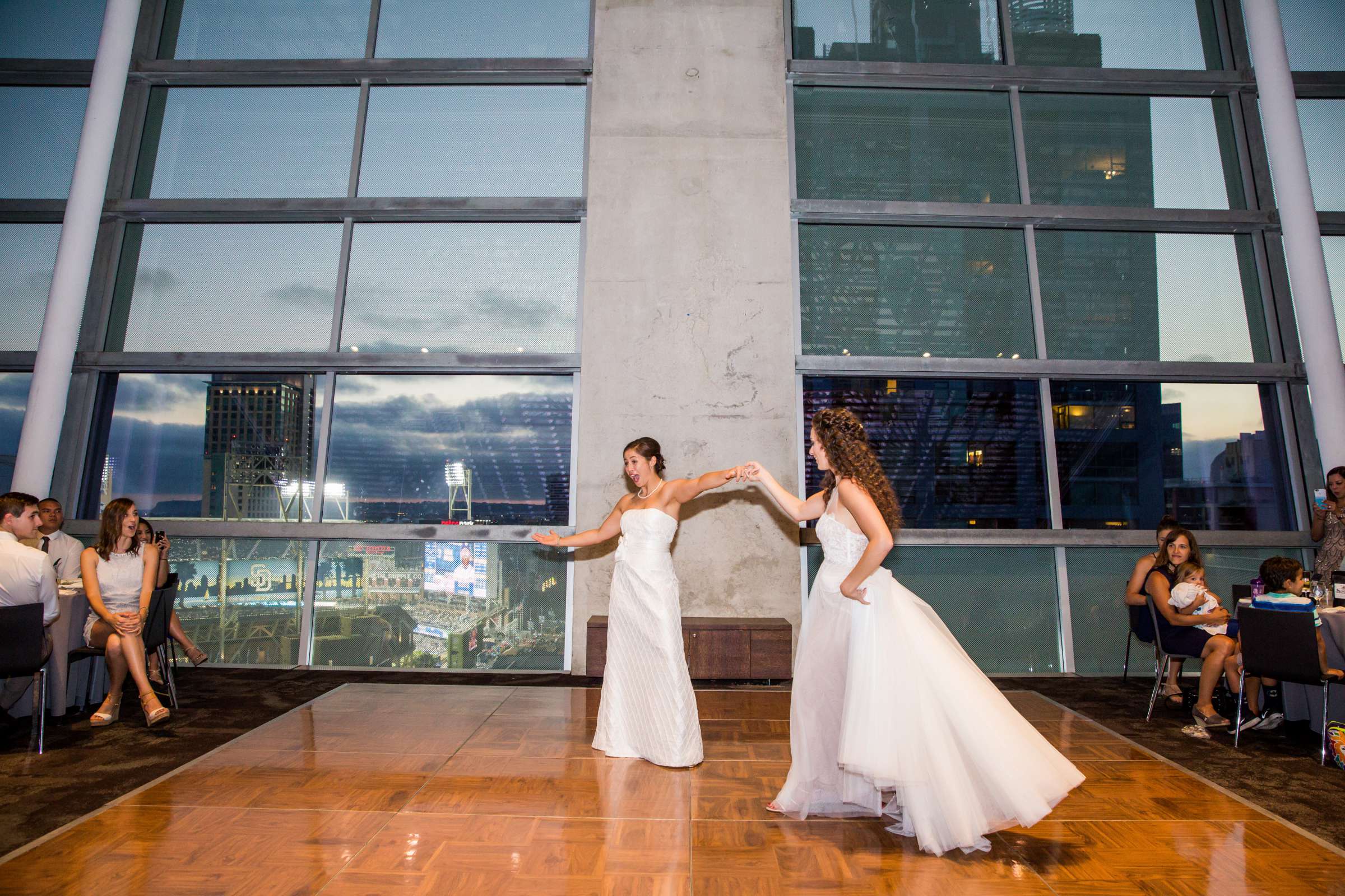 San Diego Central Library Wedding coordinated by Heather Loree Events, Jaclyn and Polly Wedding Photo #117 by True Photography