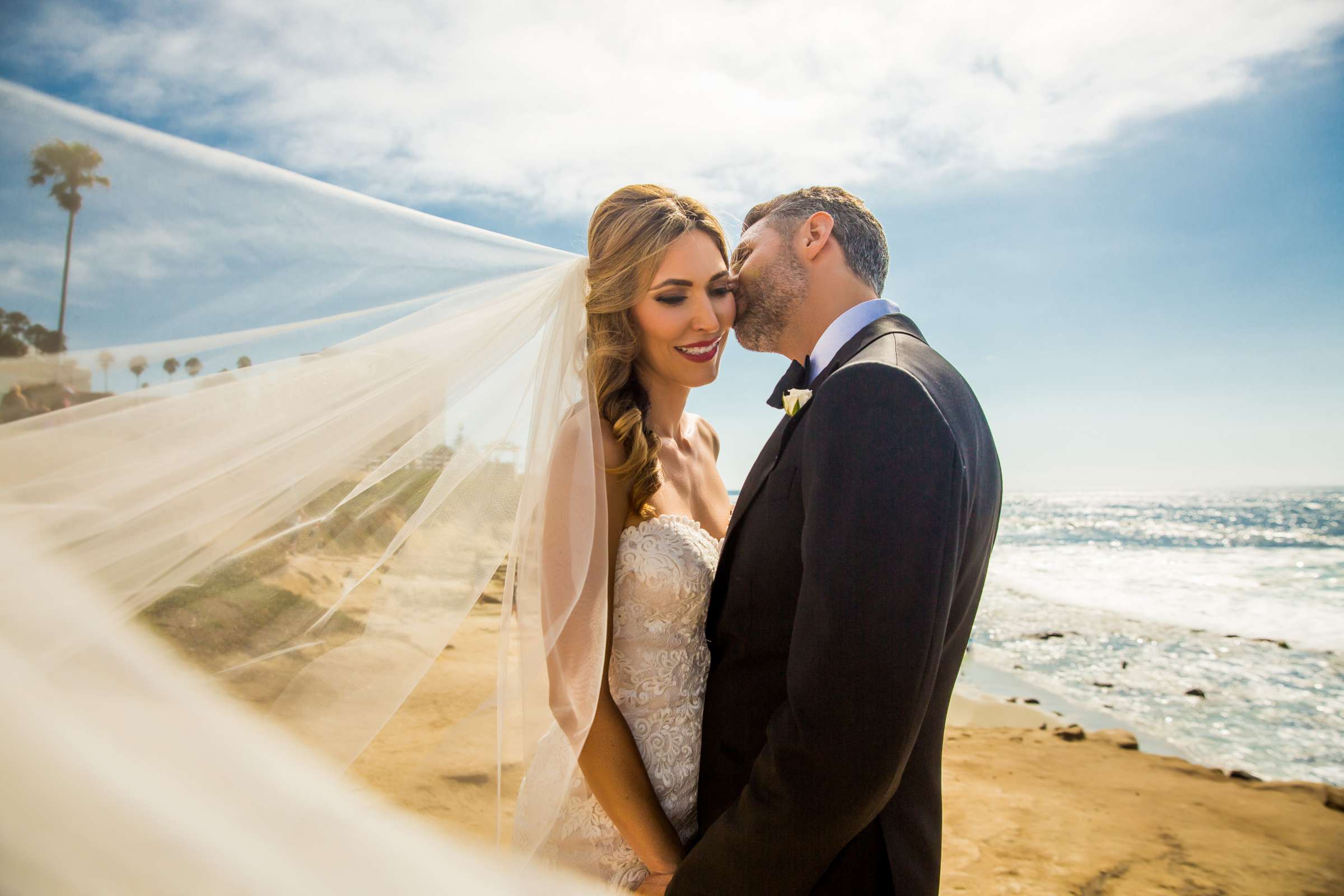 Beach, Artsy moment at La Valencia Wedding, Lucia and Marcelo Wedding Photo #256642 by True Photography