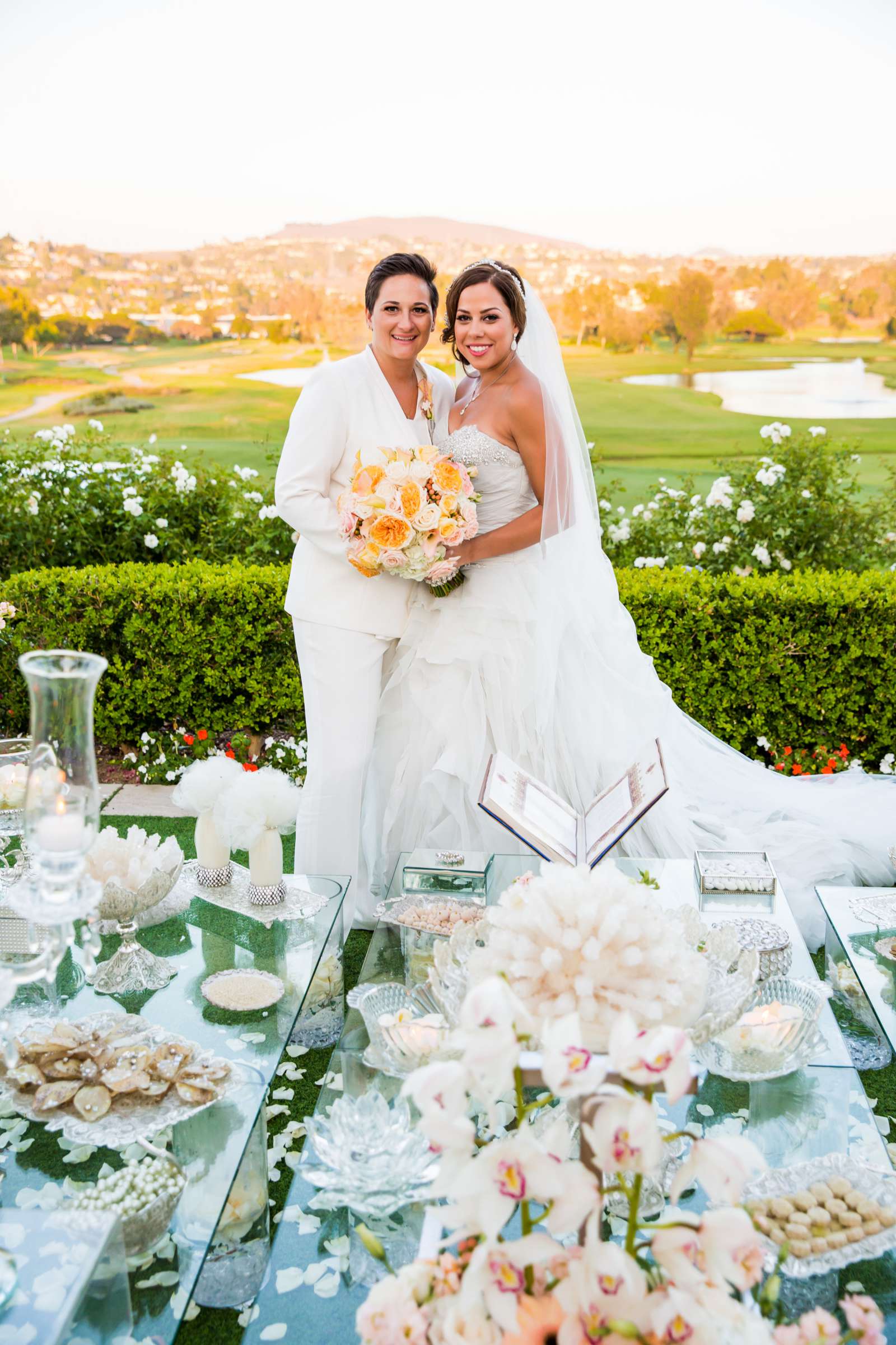 Omni La Costa Resort & Spa Wedding coordinated by Nahid Global Events, Natasha and Kate Wedding Photo #257335 by True Photography