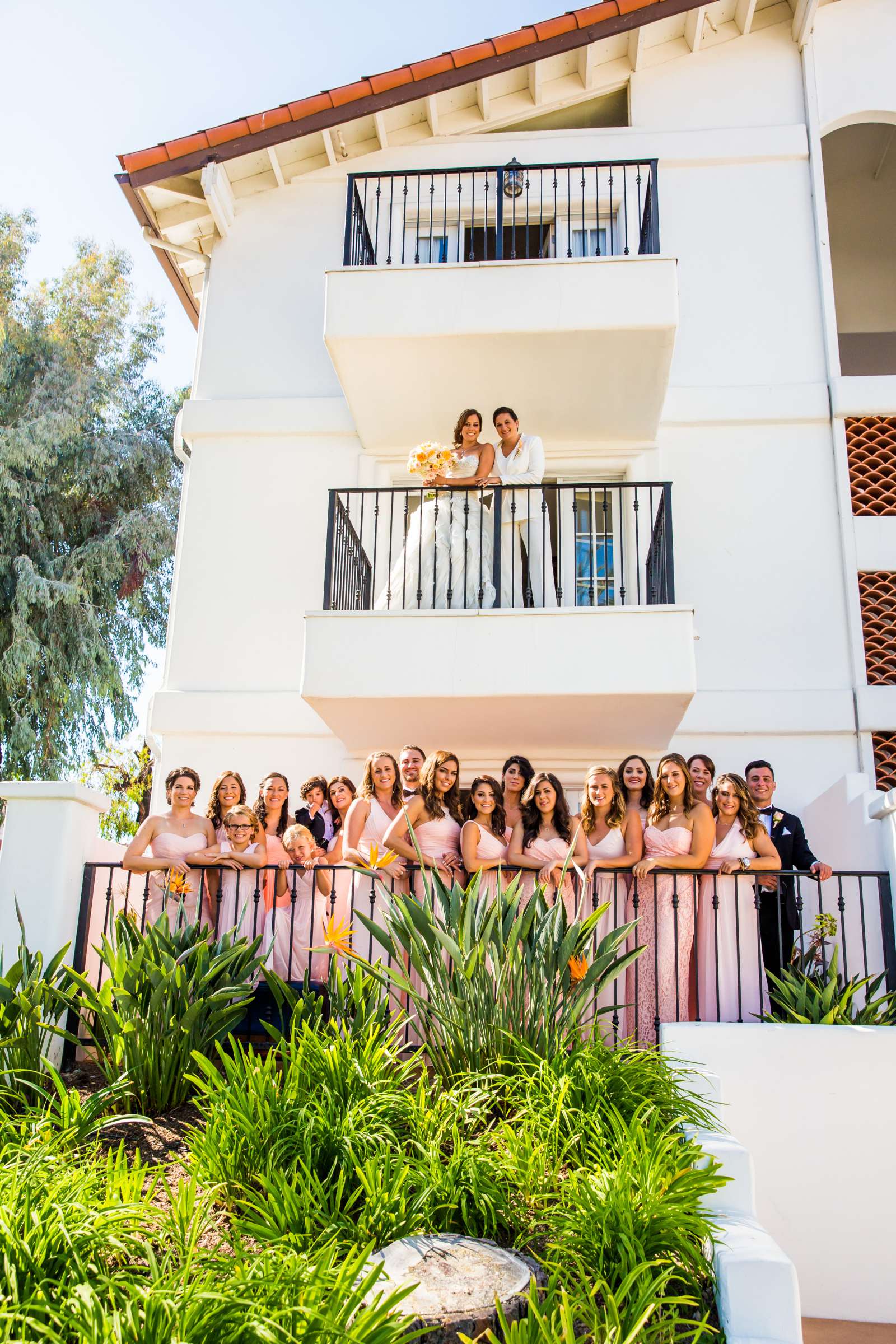 Omni La Costa Resort & Spa Wedding coordinated by Nahid Global Events, Natasha and Kate Wedding Photo #257343 by True Photography